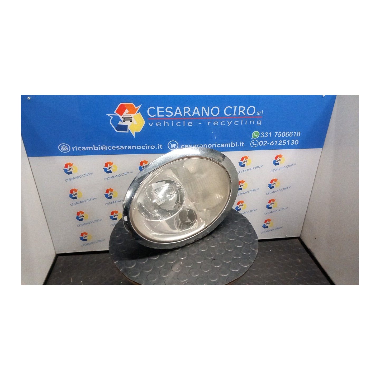 PROIETTORE SX. 168 MINI MINI (R50/R53) (07/01-07/06) W10B16A 63126911703