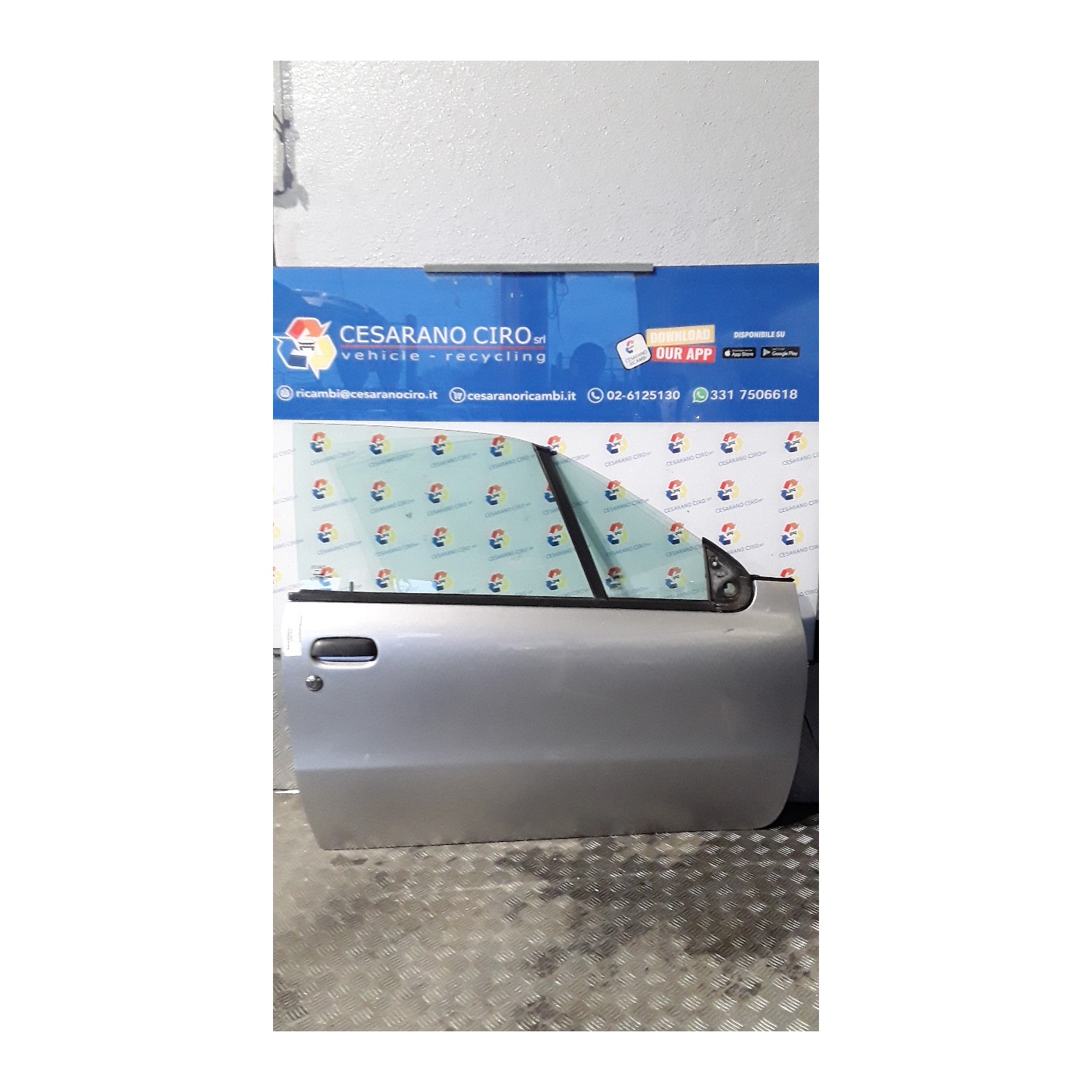 PORTA ANT. DX. 084 FIAT PUNTO CABRIO (1C) (05/94-12/00 176B4000 46736039