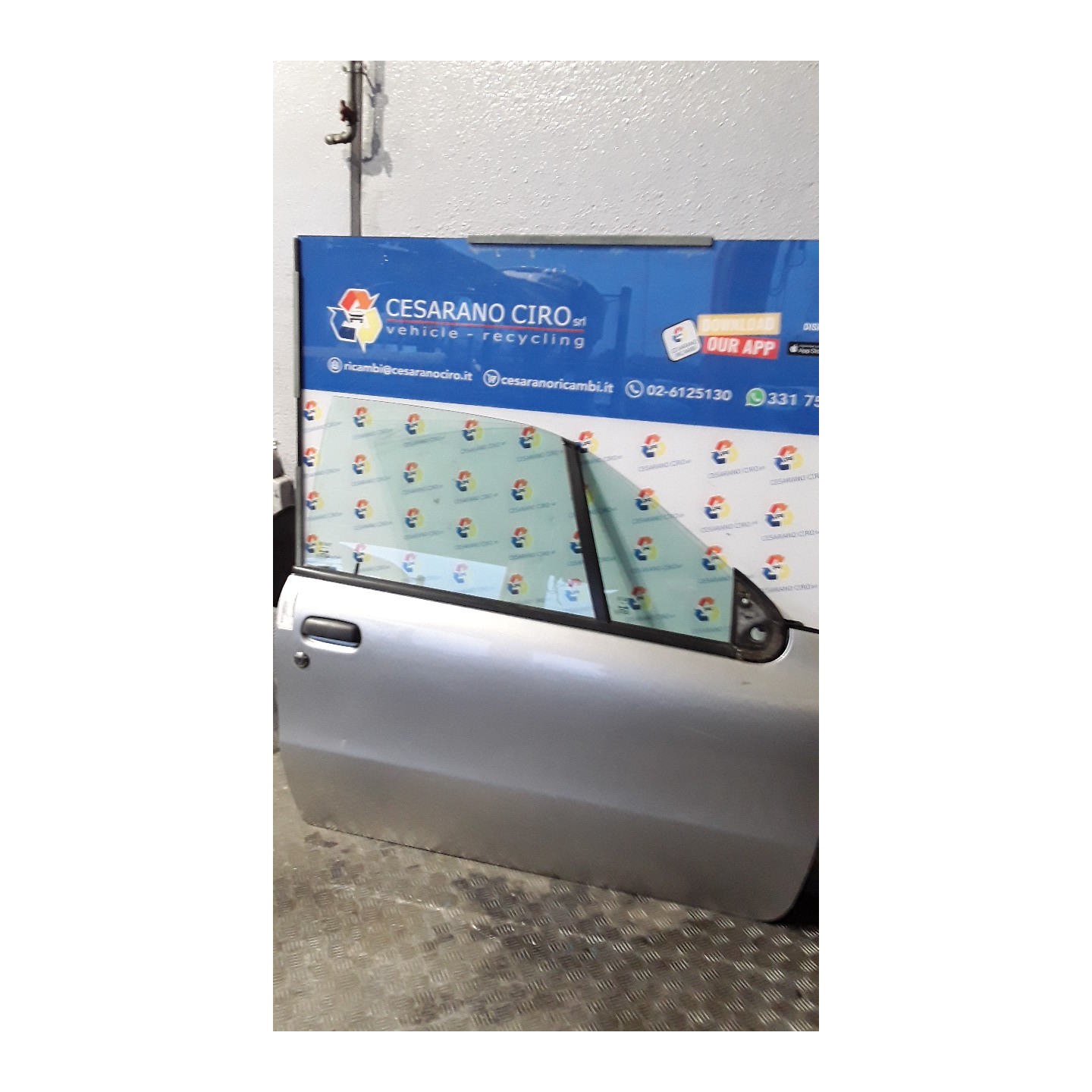 PORTA ANT. DX. 084 FIAT PUNTO CABRIO (1C) (05/94-12/00 176B4000 46736039