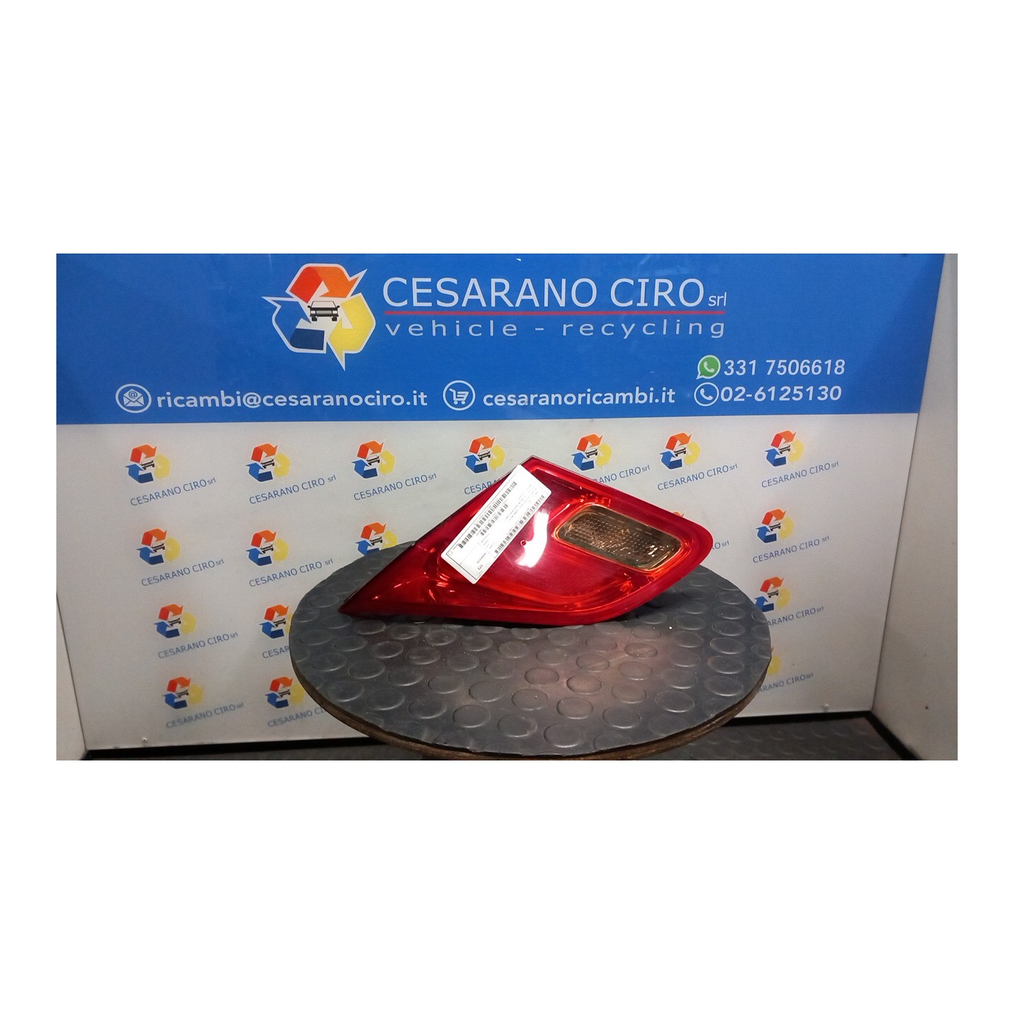 FANALE POST. PARTE INT. DX. 176 OPEL ASTRA (P10) (10/09-06/18) A16XER 13360787