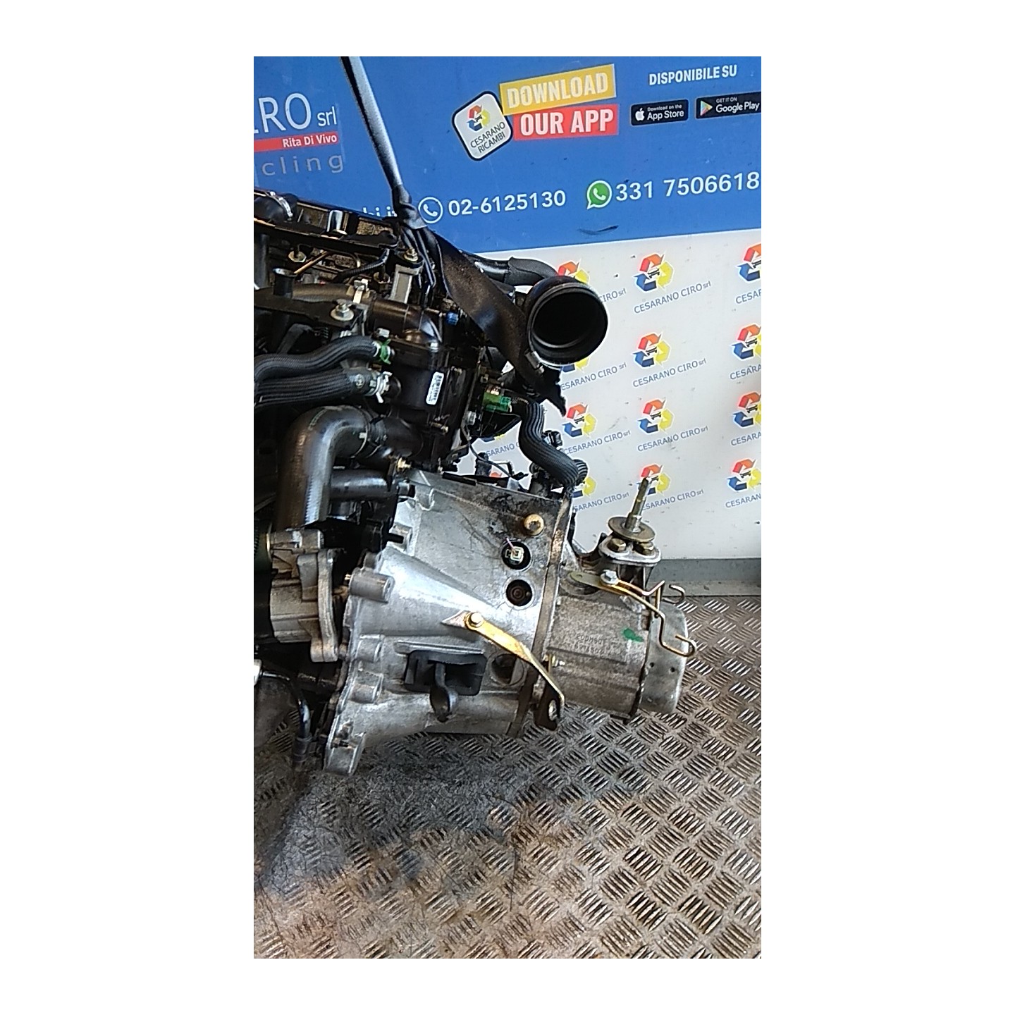 CAMBIO COMPL. 017 CITROEN BERLINGO (10/02-04/08) RHY 2222KS
