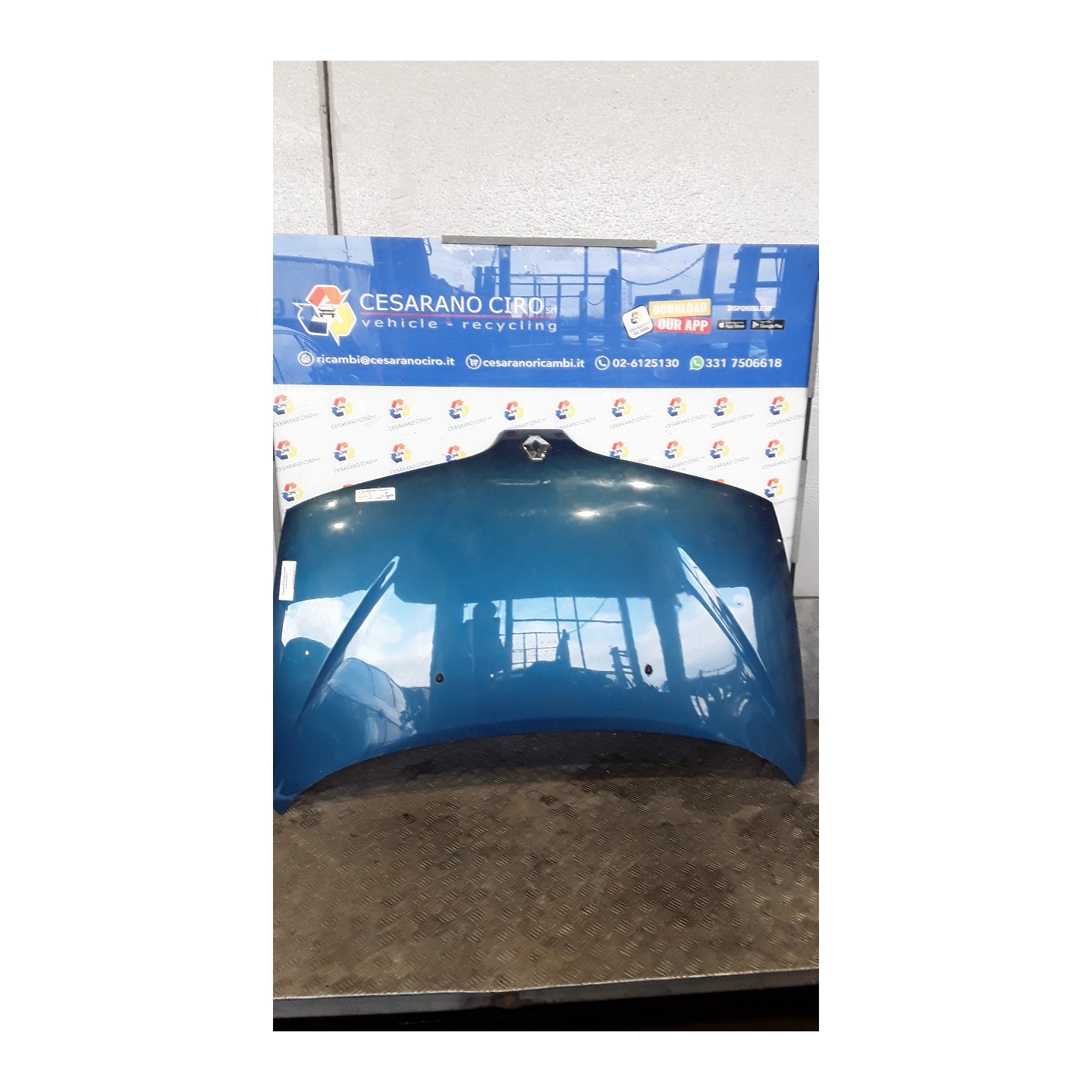 COFANO ANT. 024 RENAULT MEGANE 1A SERIE (03/99-06/03) K4MA7 7751471867