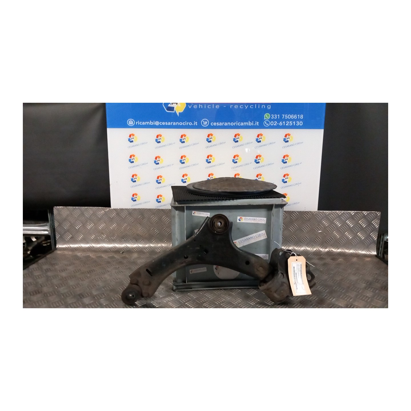 BRACCIO OSCILLANTE SOSP. ANT. SX. 031 LAND ROVER FREELANDER (10/06-03/15) 224DT LR007206