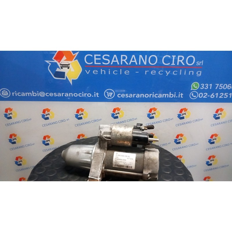 MOTORINO AVVIAMENTO DENSO 009 MERCEDES-BENZ CLASSE A (W176) (07/15-12/18) 270920 A6459060800
