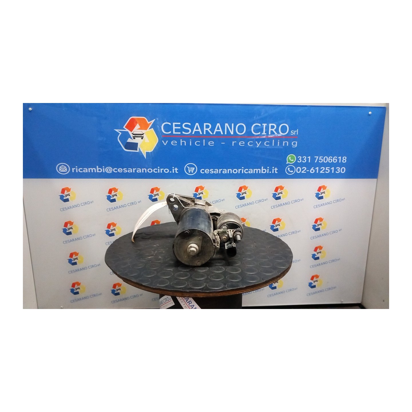 MOTORINO AVVIAMENTO 1.1KW VALEO 067 AUDI A3 (8P) (05/10-07/13) CAX 02Z911023G