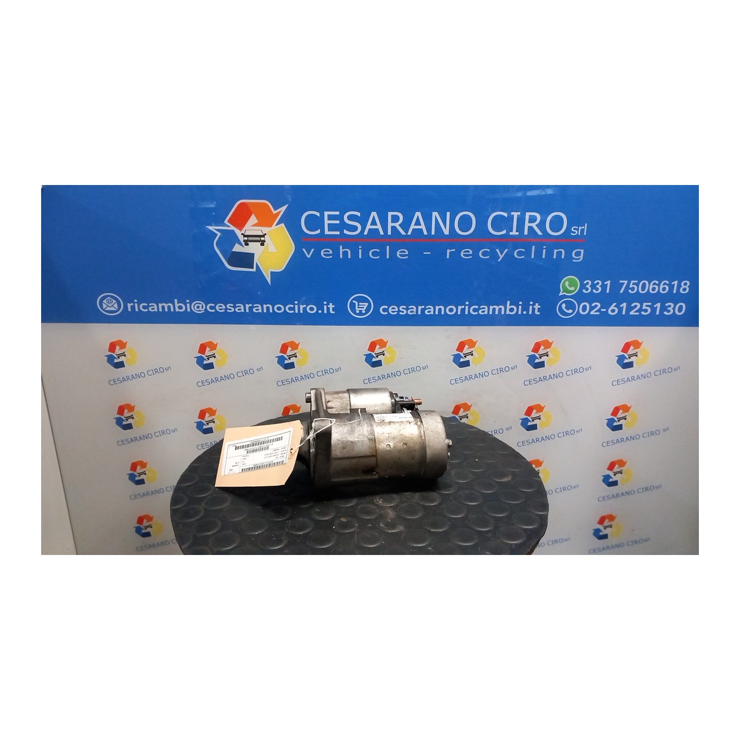 MOTORINO AVVIAMENTO HITACHI 069 FIAT GRANDE PUNTO (2Y) (06/05-12/08 199A4000 51890631
