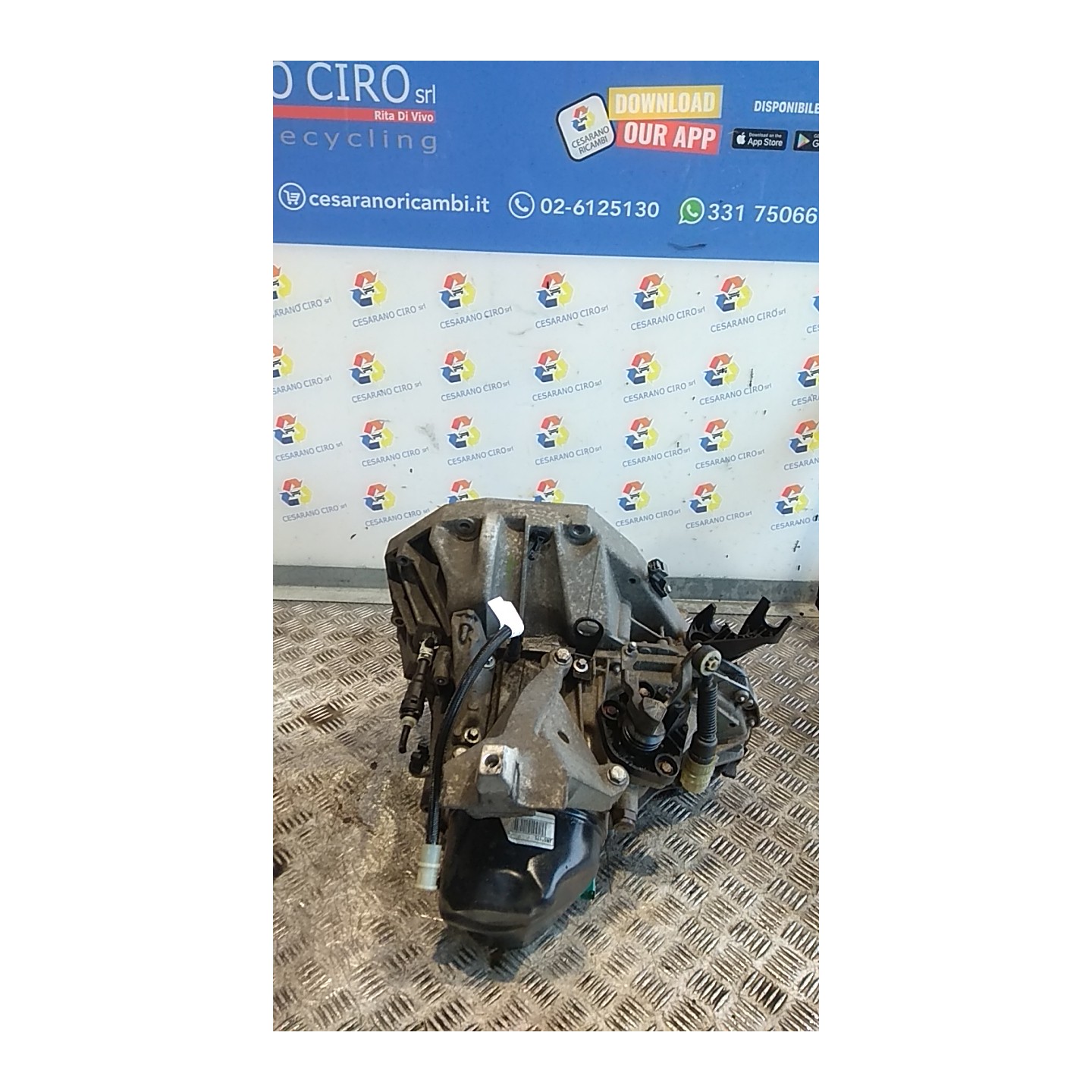 CAMBIO COMPL. JR5175 075 RENAULT MEGANE 3A SERIE (10/08-) K9KH8 8200859980