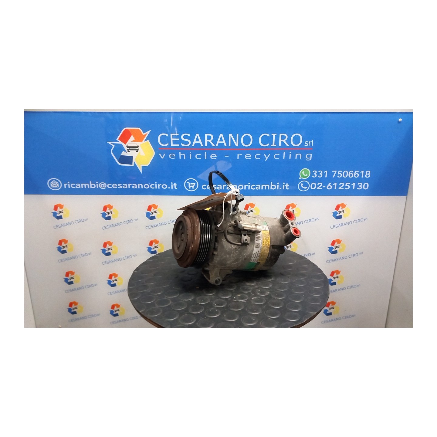 COMPRESSORE A/C 095 OPEL ZAFIRA (A05) (06/05-) Z19DT 93196866