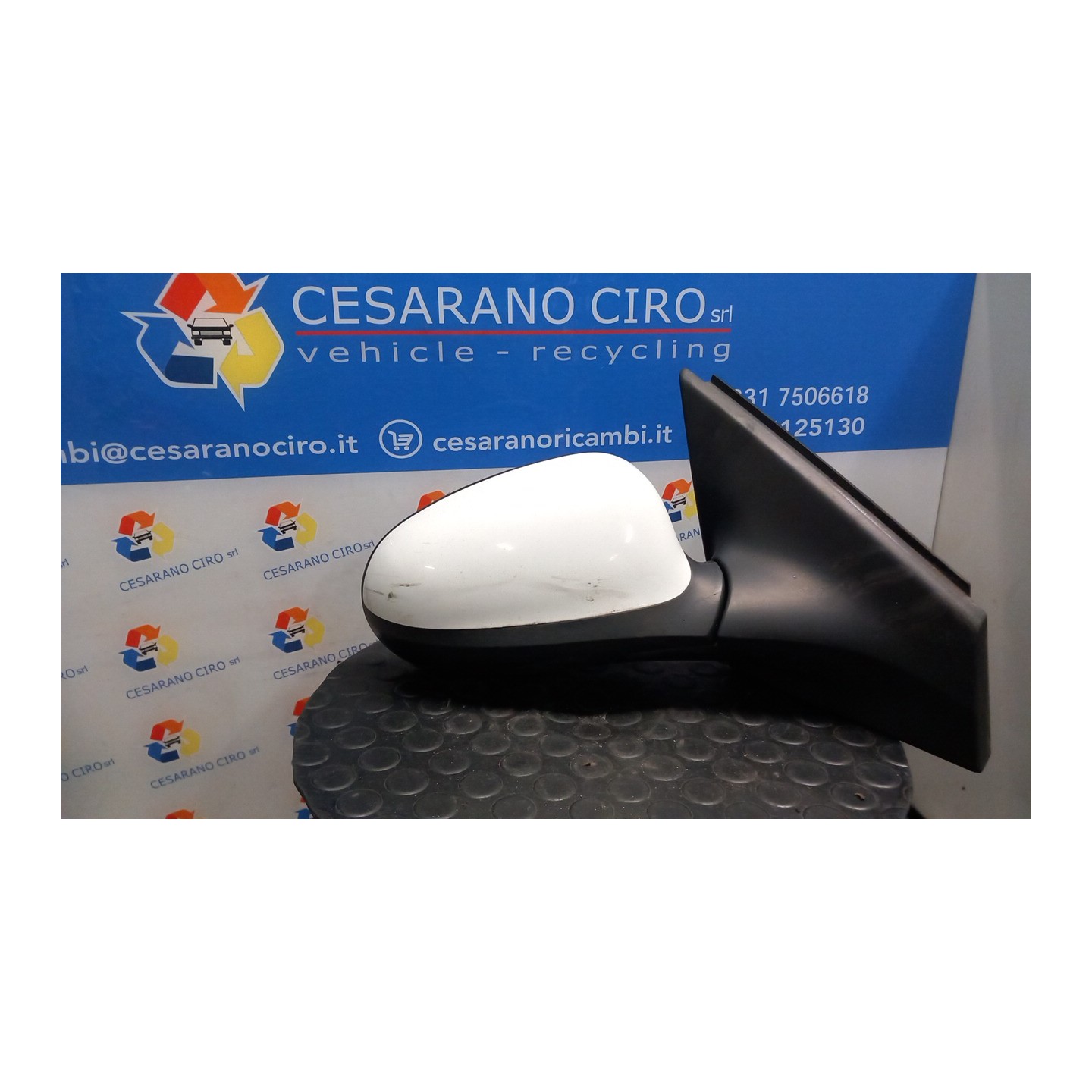 RETROVISORE EST. REGOLAZ. ELETTR. DX. 124 FIAT BRAVO (3L) (01/07-03/10) 198A3000 735597947