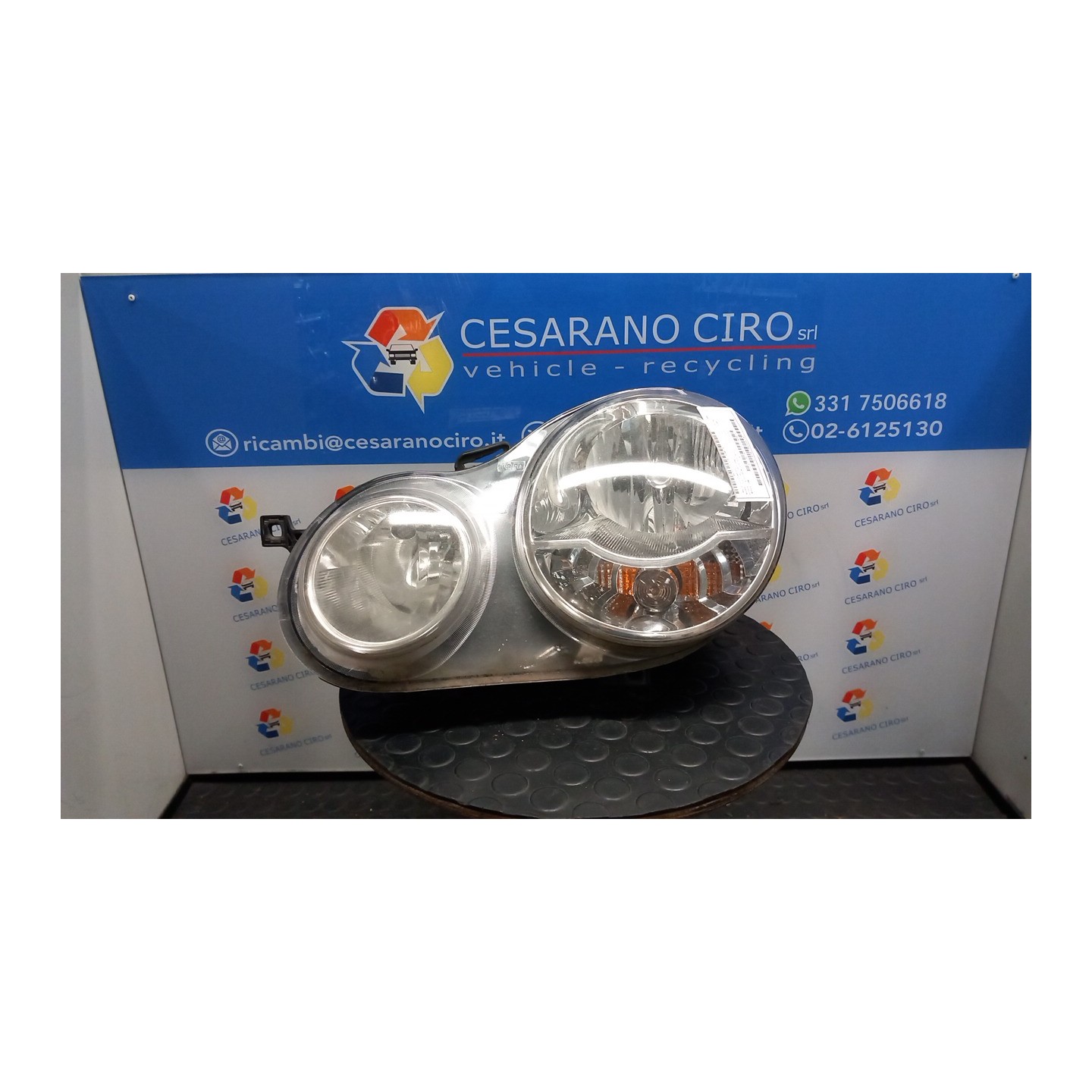 PROIETTORE VALEO SX. 126 VOLKSWAGEN POLO (9N) (10/01-03/05) AMF 6Q1941007AF
