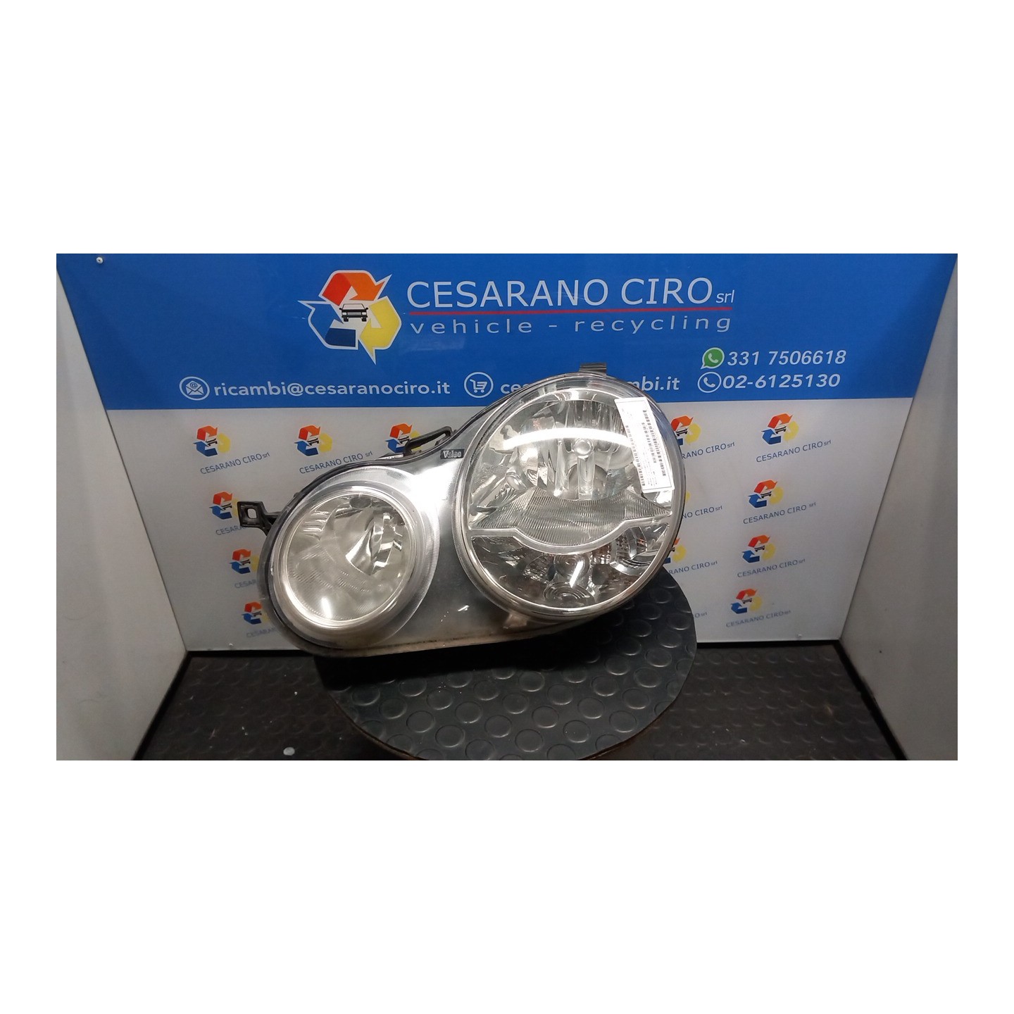 PROIETTORE VALEO SX. 126 VOLKSWAGEN POLO (9N) (10/01-03/05) AMF 6Q1941007AF