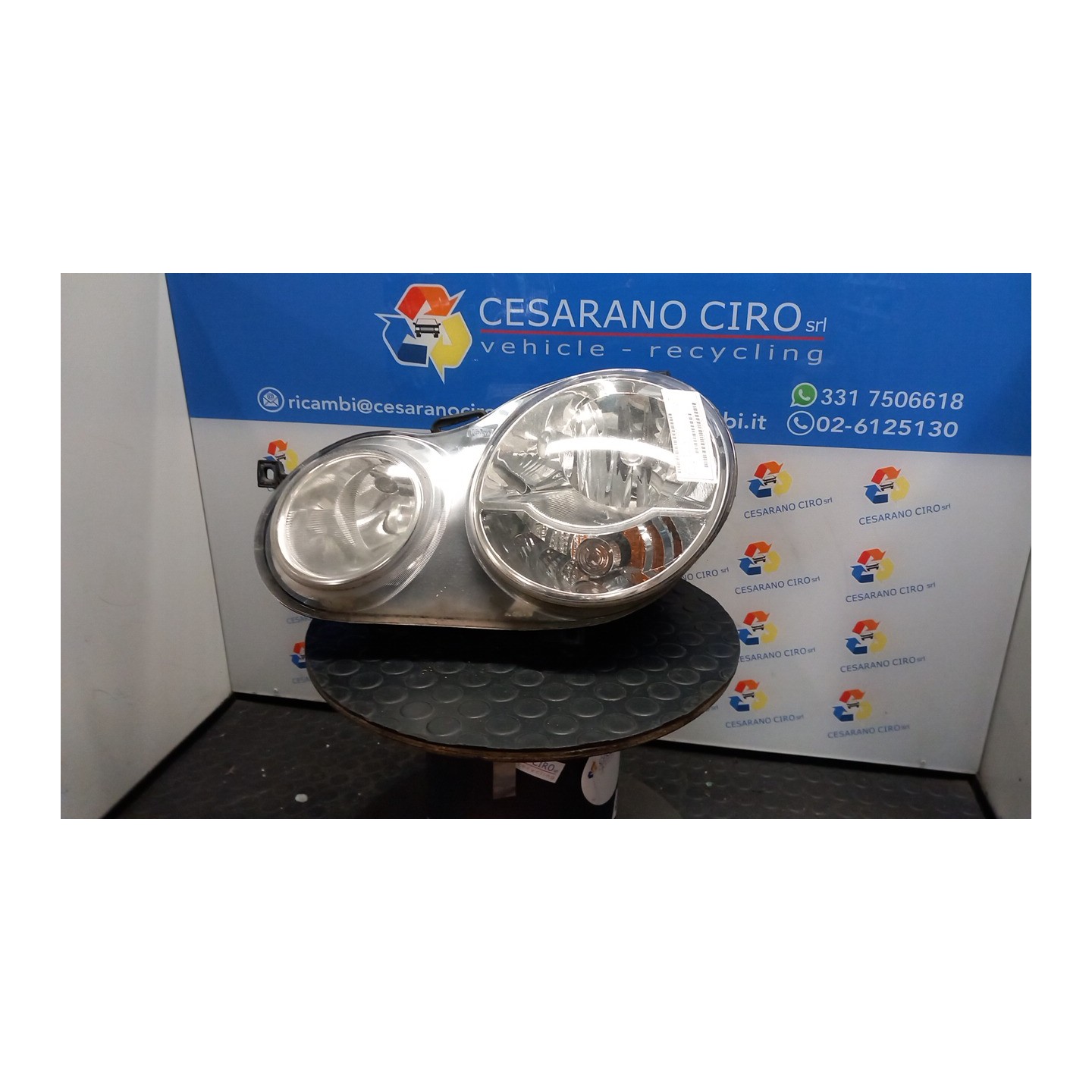 PROIETTORE VALEO SX. 126 VOLKSWAGEN POLO (9N) (10/01-03/05) AMF 6Q1941007AF