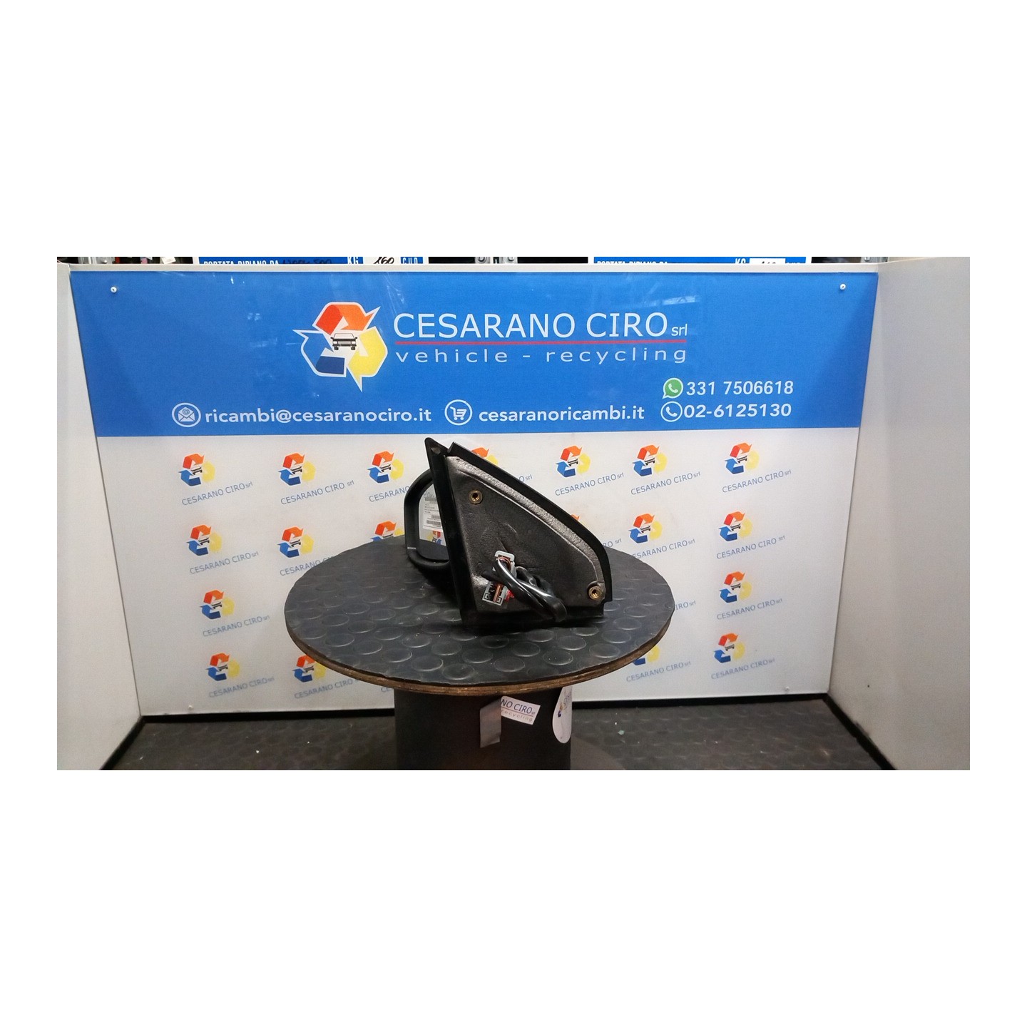 RETROVISORE EST. TERMICO REGOLAZ. ELETTR. SX. 127 FIAT STILO (2V) (11/03-06/09) 192A8000 735359853
