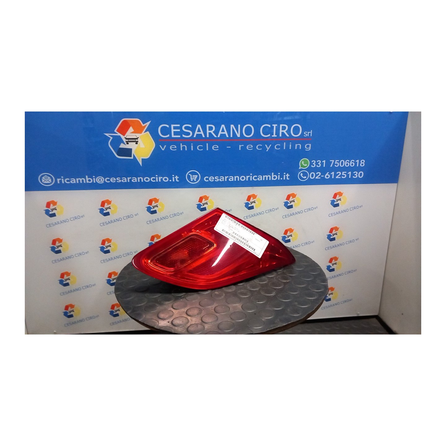 FANALE POST. PARTE INT. SX. 177 OPEL ASTRA (P10) (10/09-06/18) A16XER 13360786