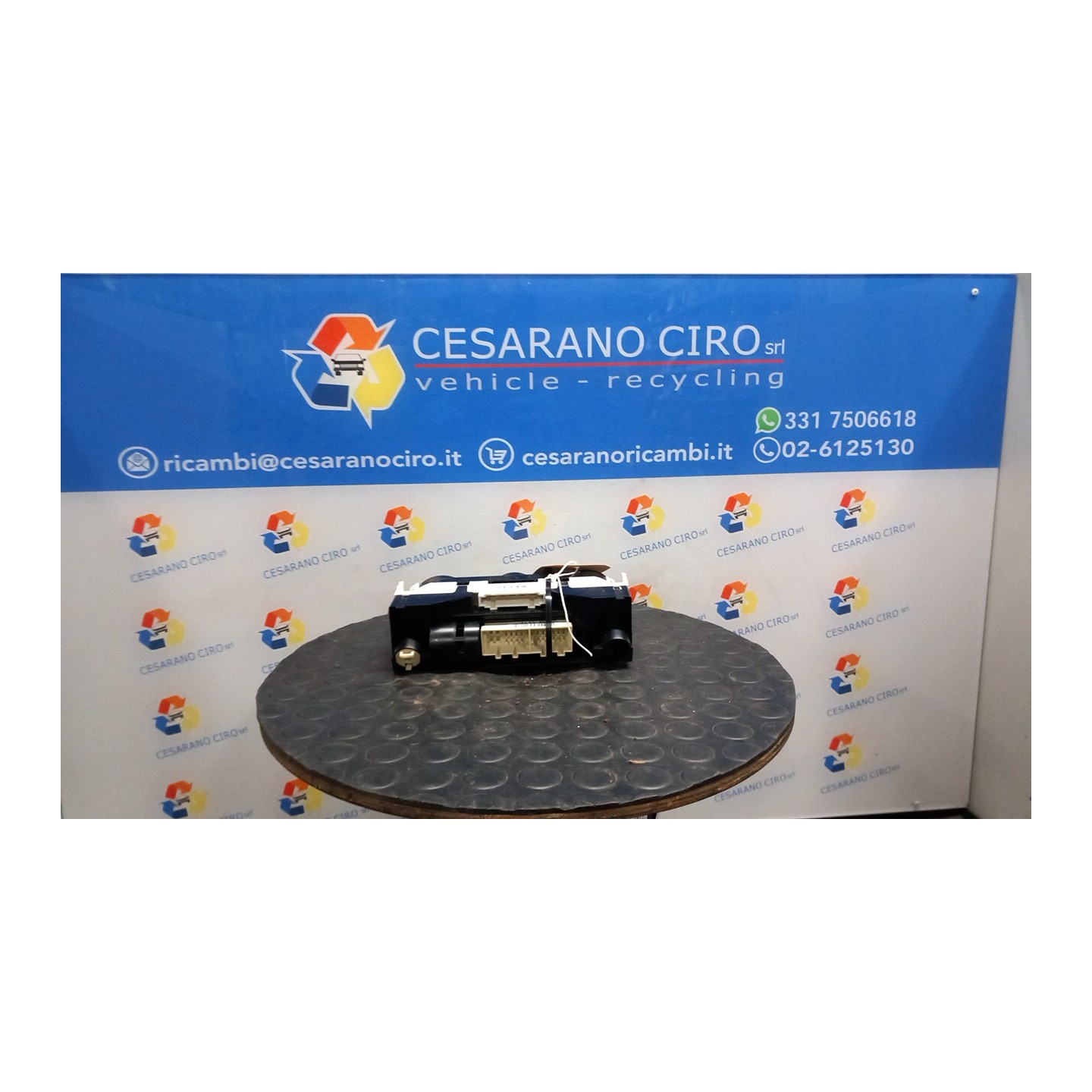 BLOCCO COMANDO CLIMATIZZAZIONE CLIMATIC, SEMIAUTOMATICO 055 VOLKSWAGEN POLO (6R) (05/09-10/14) CGP 6R0820045Q