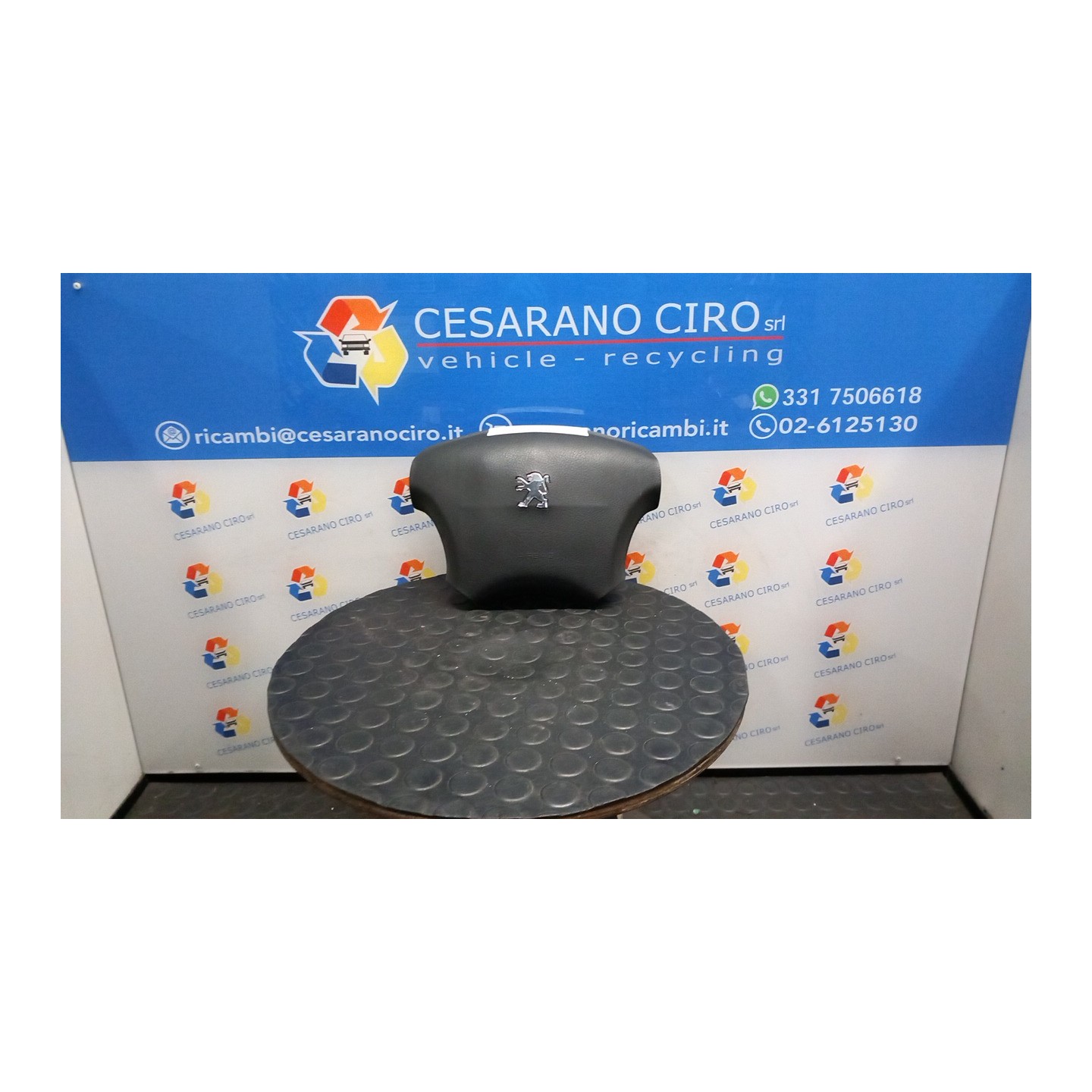 DISPOSITIVO AIRBAG LATO GUIDA 4 RAZZE 001 PEUGEOT 407 (03/04-03/12) 6FZ 4112JF