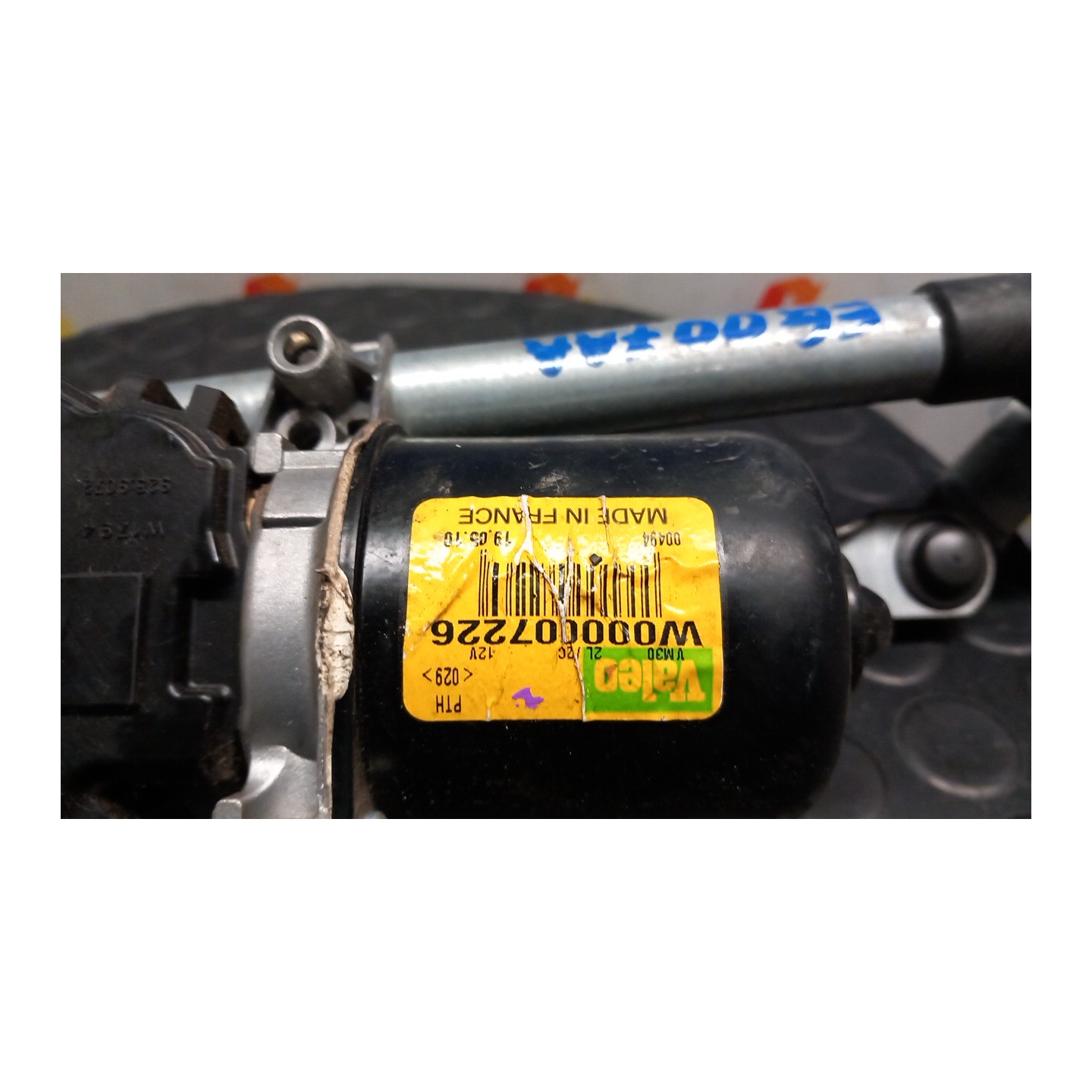 MECCANISMO TERGIPARABREZZA CON MOTORINO 010 RENAULT MEGANE 3A SERIE (10/08-) K4MT8 288000001R