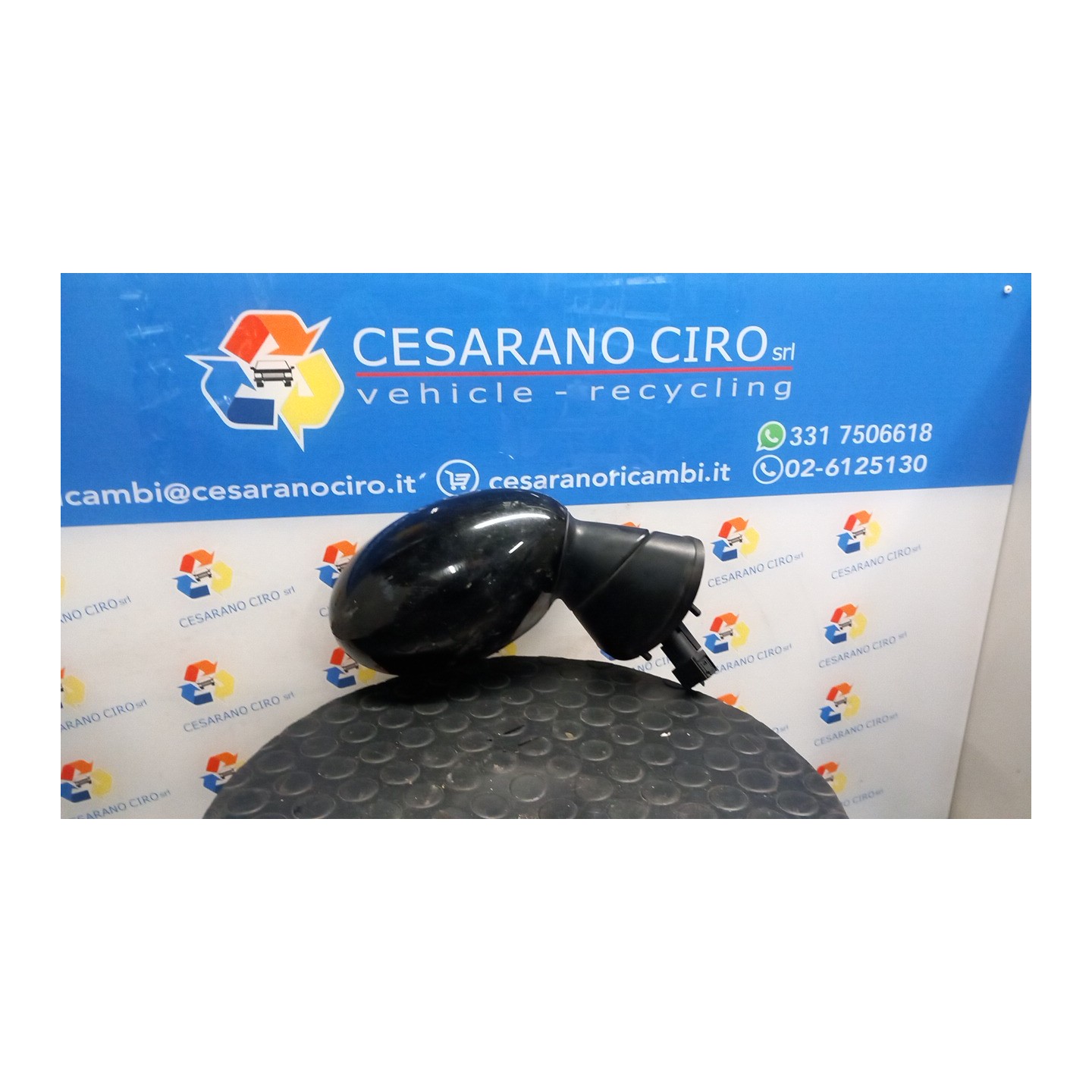 RETROVISORE EST. REGOLAZ. ELETTR. DX. 011 MINI MINI (R50/R53) (07/01-07/06) W10B16A 51167192470