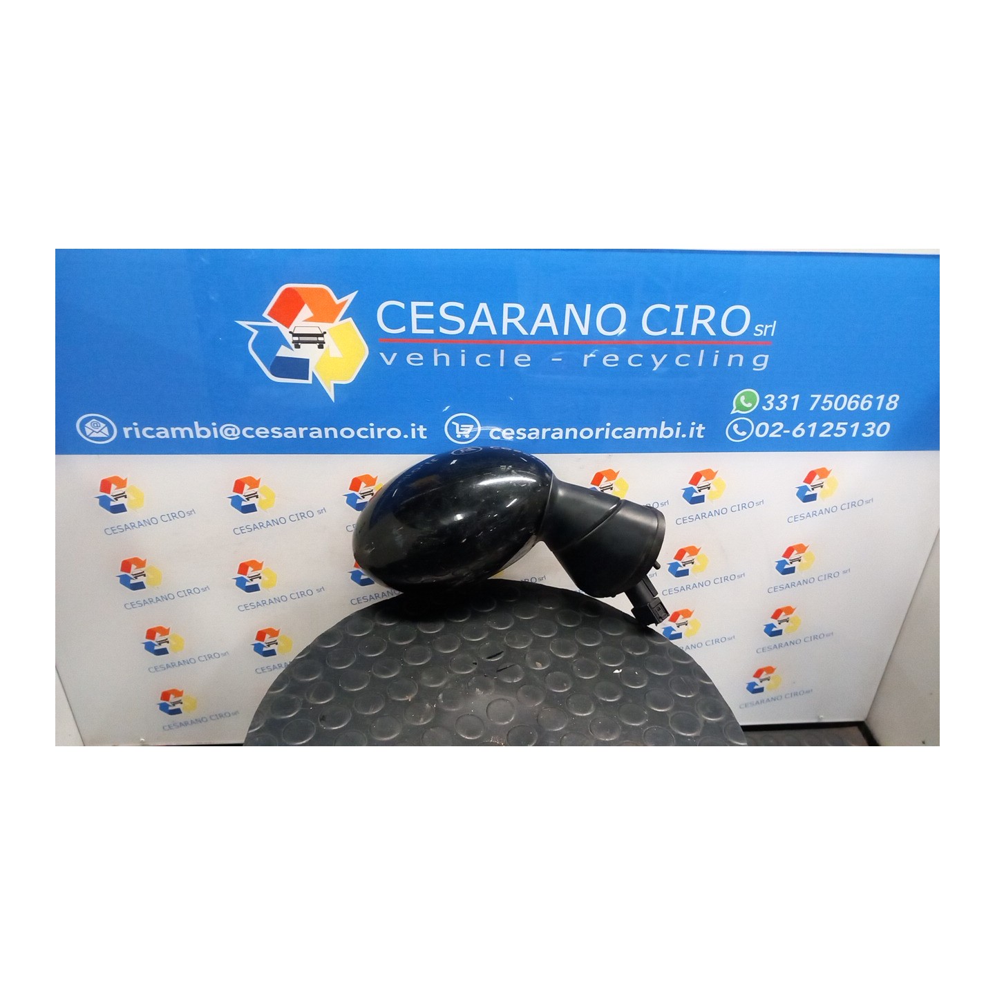 RETROVISORE EST. REGOLAZ. ELETTR. DX. 011 MINI MINI (R50/R53) (07/01-07/06) W10B16A 51167192470