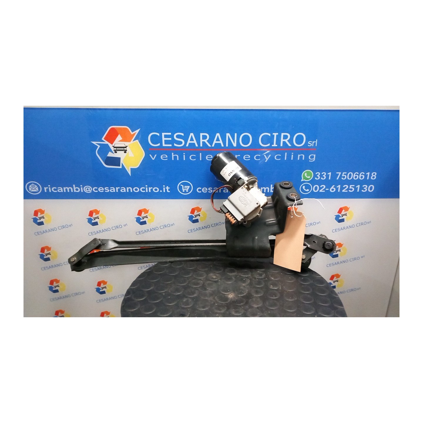 MOTORINO TERGIPARABREZZA 024 FIAT SEICENTO (1E) (02/98-07/05) 187A1000 9949162