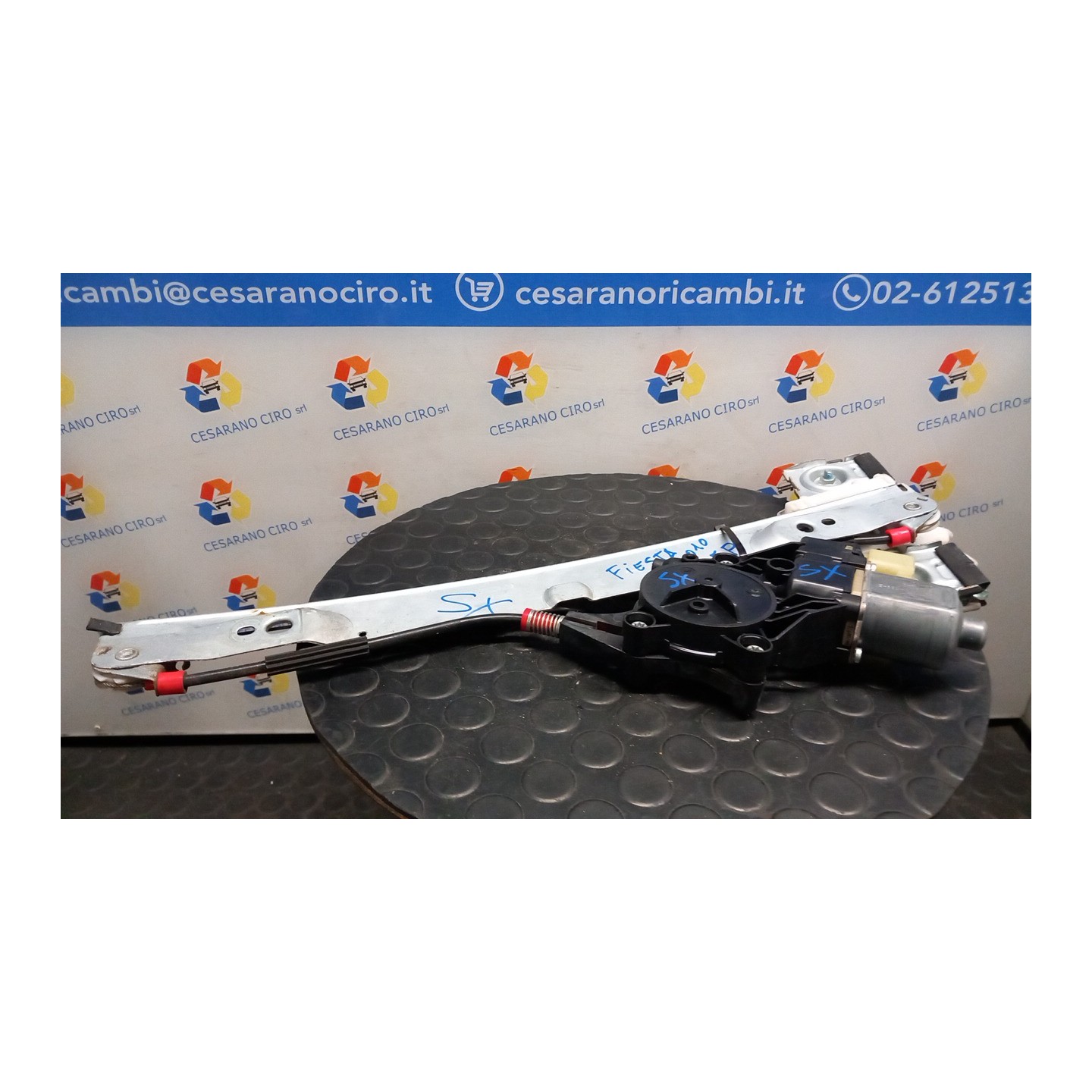 ALZACRISTALLO ELETTR. PORTA ANT. SX. 037 FORD FIESTA (CB1) (09/08-10/13) F6JD 1742386