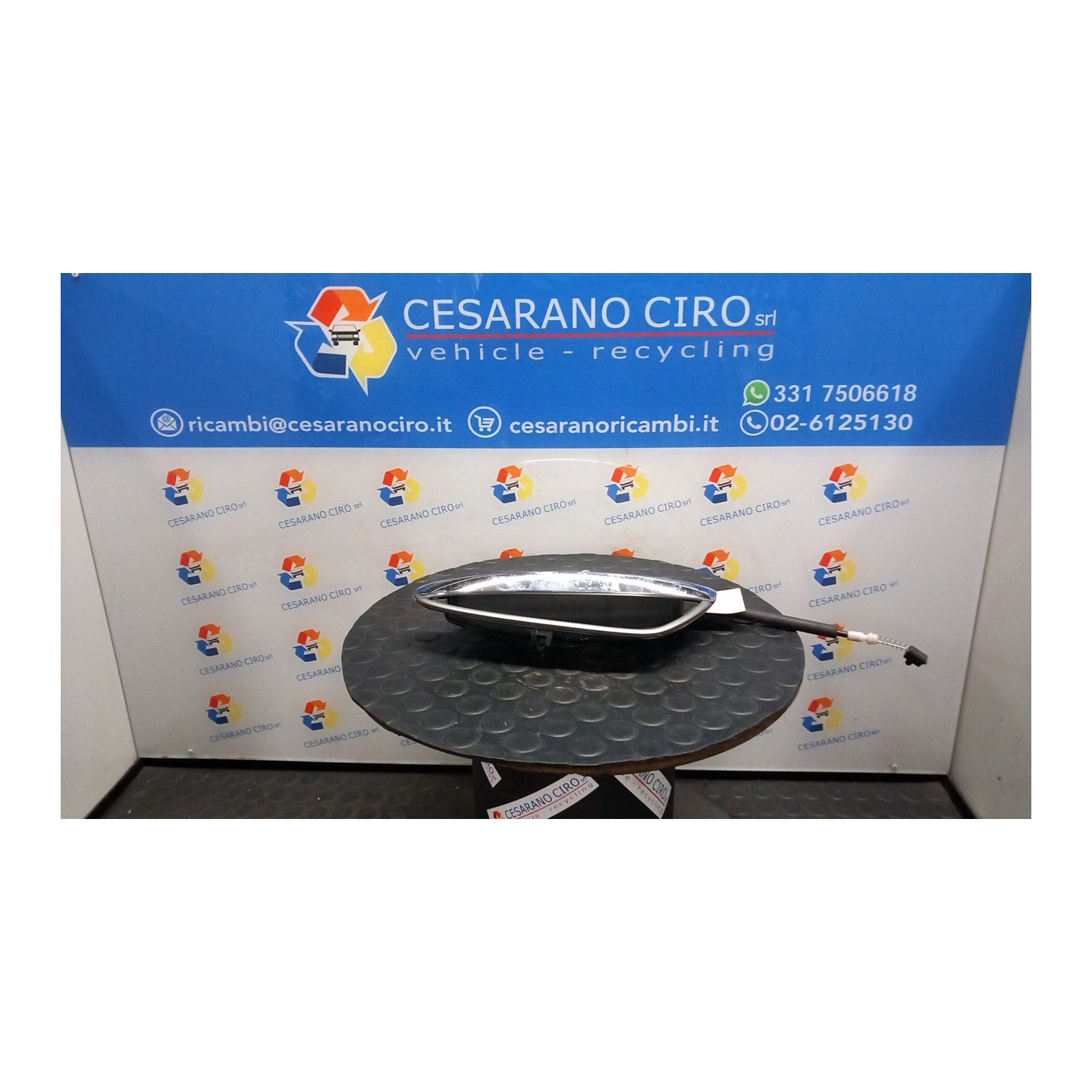 MANIGLIA PORTA POST. SX. 066 ALFA ROMEO 159 (X3/X9) (07/05-06/13) 939B5000 156080290