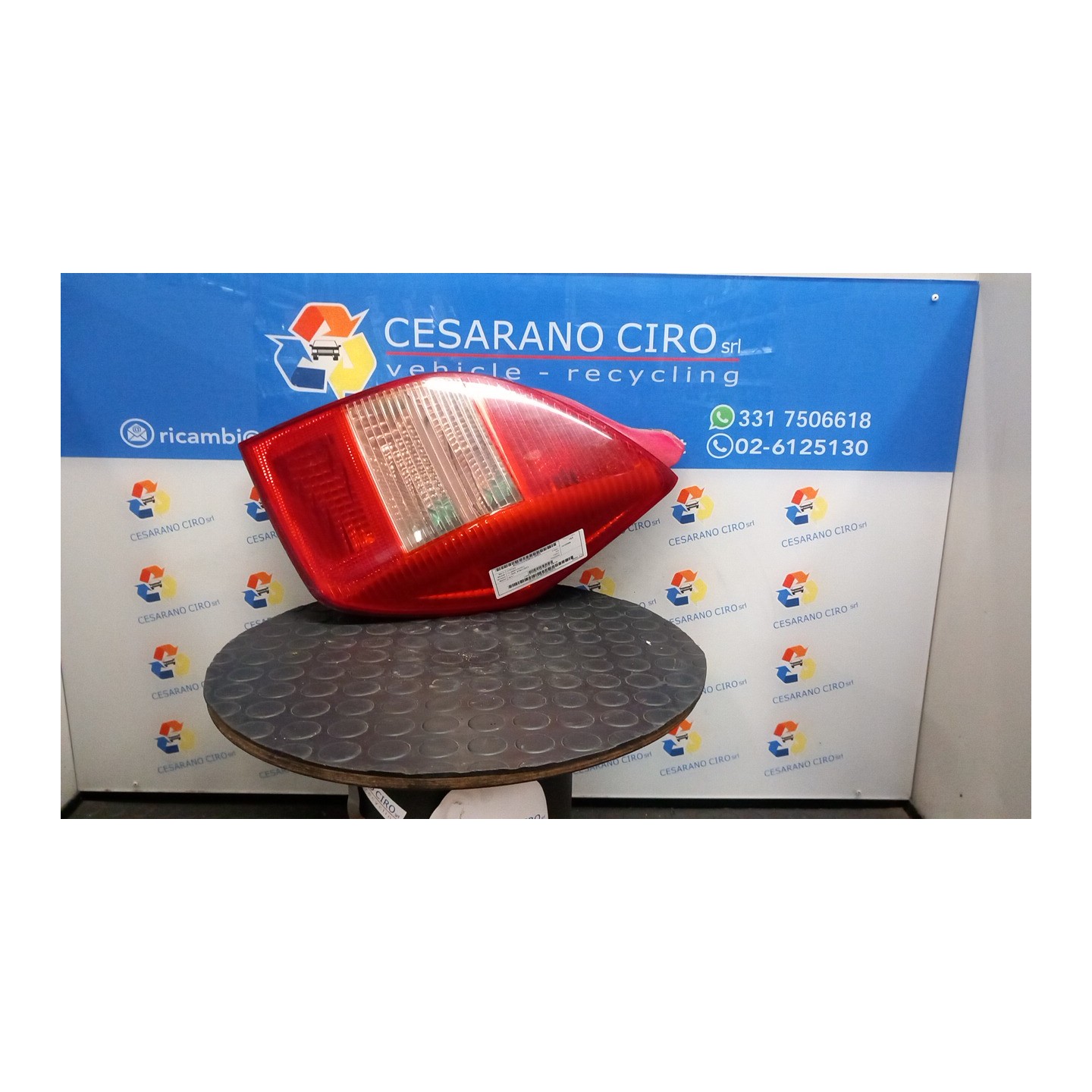 FANALE POST. CAN CAN DX. 073 CITROEN C2 (09/03-01/10) HFX 6351Y0