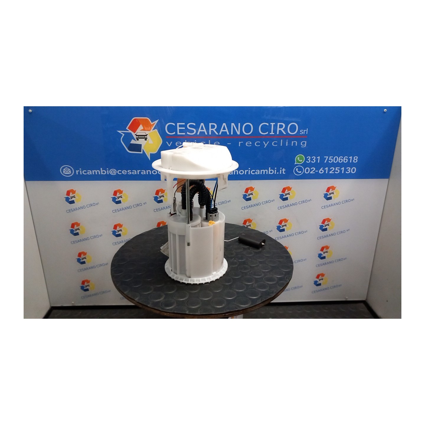 POMPA CARBURANTE C/TRASDUTTORE (GALLEGGIANTE) P/FILTRO ESTERNO 074 CITROEN C2 (09/03-01/10) HFX 1613305480