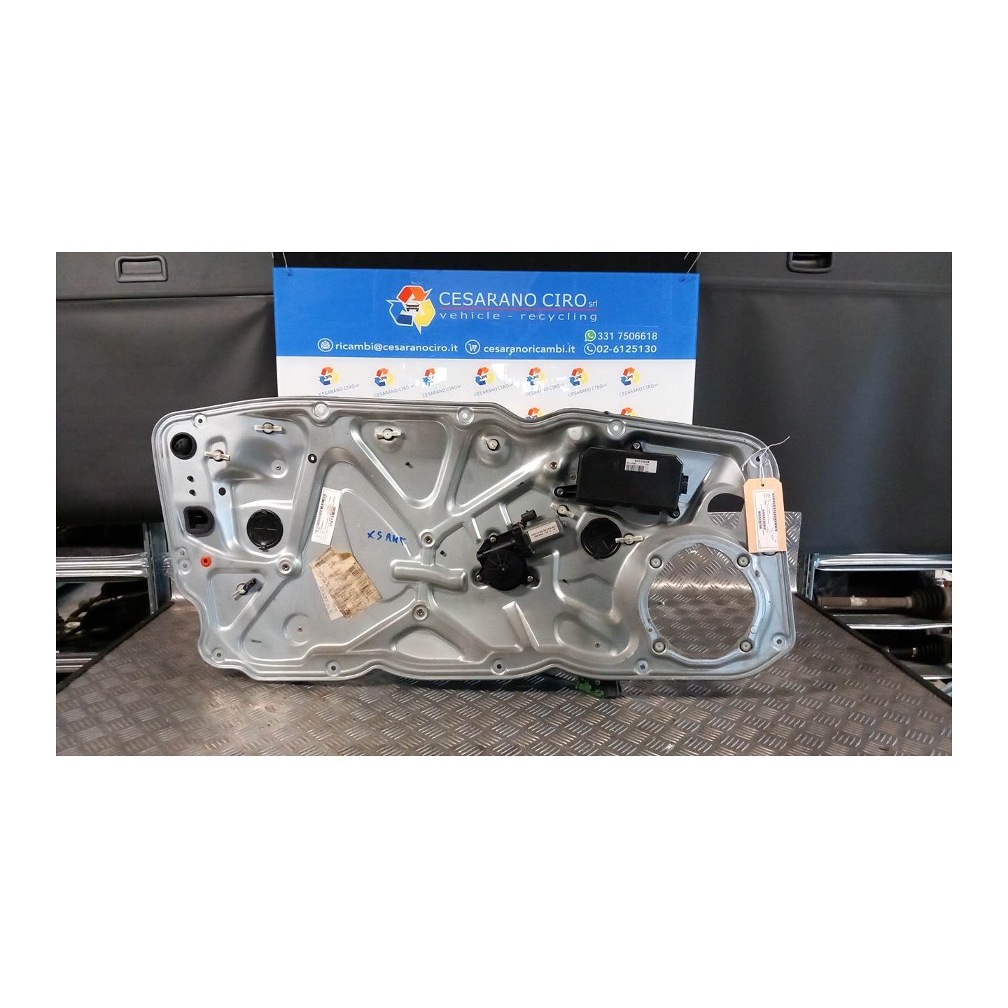 ALZACRISTALLO ELETTR. PORTA ANT. SX. 093 FIAT STILO (2V) (11/03-06/09) 182B6000 46831653