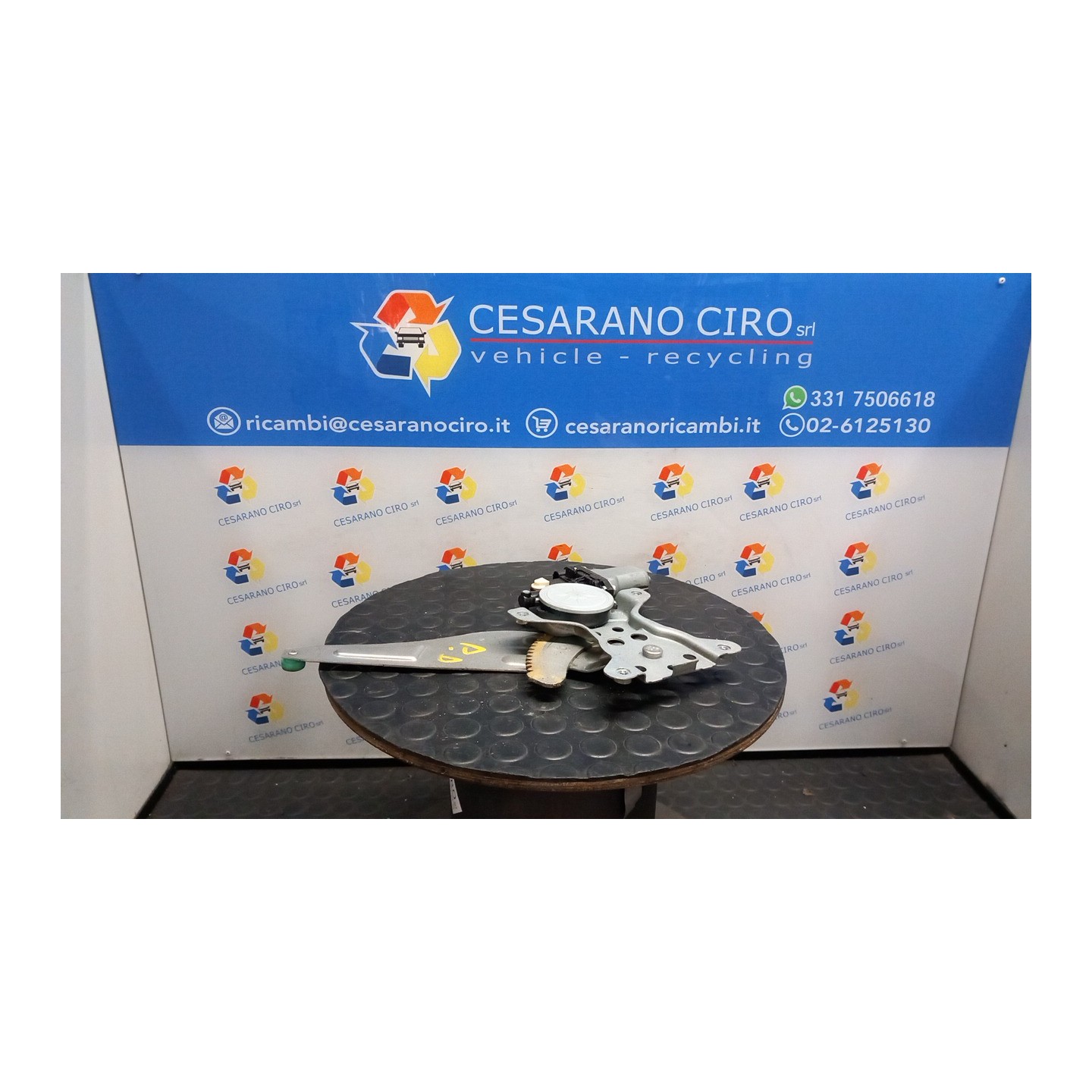 ALZACRISTALLO ELETTR. PORTA POST. GL,GLX DX. 102 SUZUKI SX4 (03/06-03/15) M16A 8351079J11000