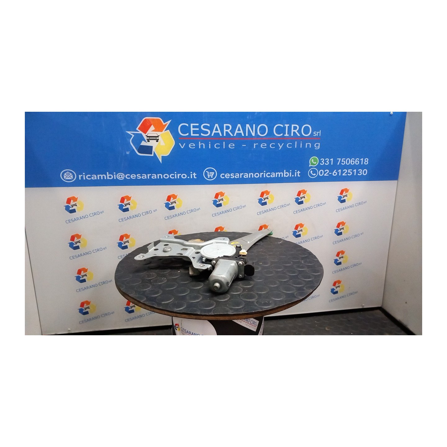 ALZACRISTALLO ELETTR. PORTA POST. GL,GLX DX. 102 SUZUKI SX4 (03/06-03/15) M16A 8351079J11000
