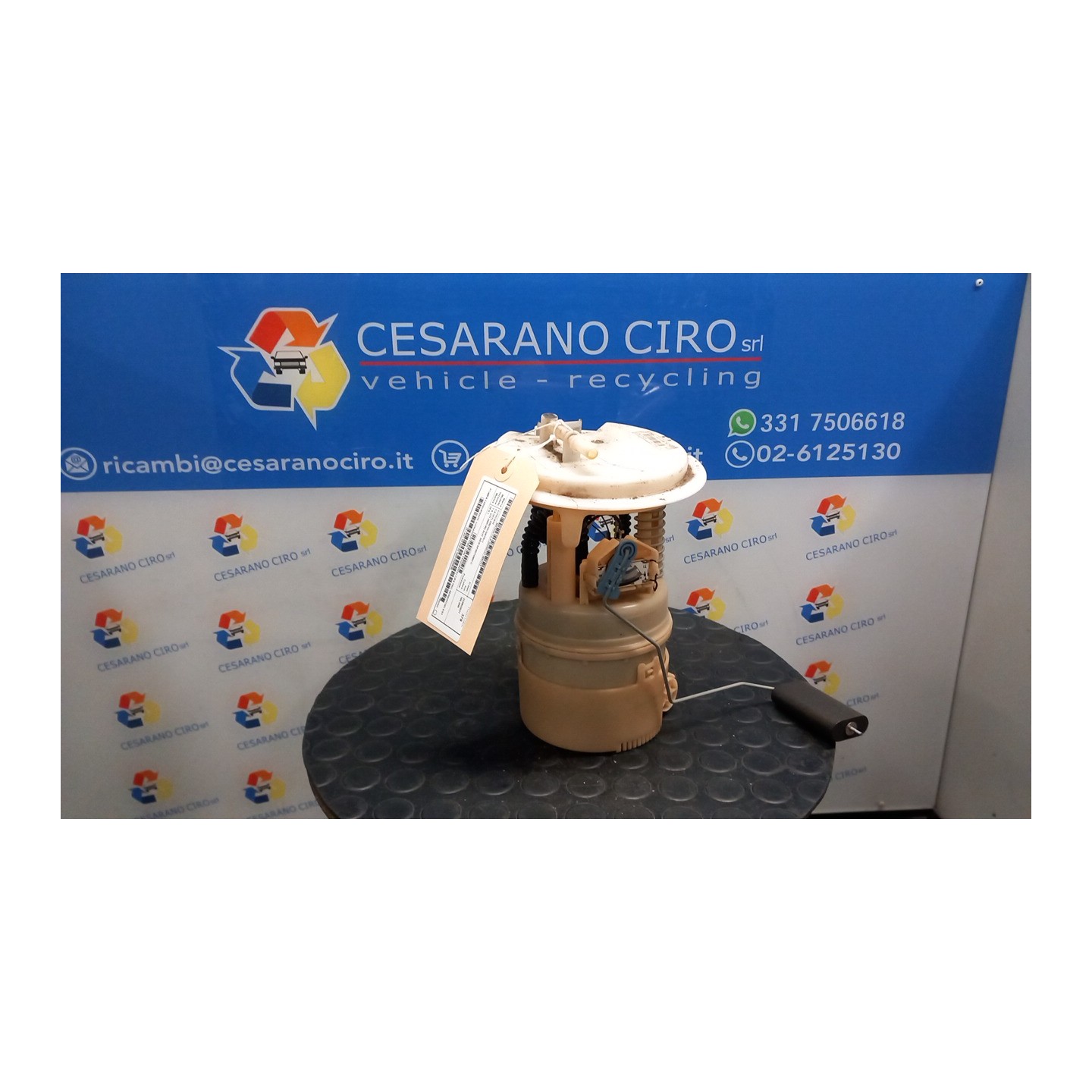 POMPA CARBURANTE C/TRASDUTTORE (GALLEGGIANTE) C/FILTRO SERBATOIO EST. 117 CITROEN C4 (B7) (09/10-04/18) 5FS 1525WT