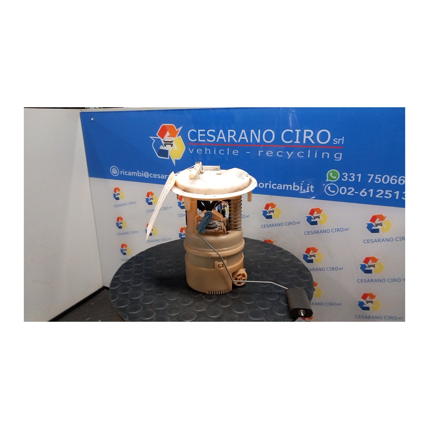 POMPA CARBURANTE C/TRASDUTTORE (GALLEGGIANTE) C/FILTRO SERBATOIO EST. 117 CITROEN C4 (B7) (09/10-04/18) 5FS 1525WT