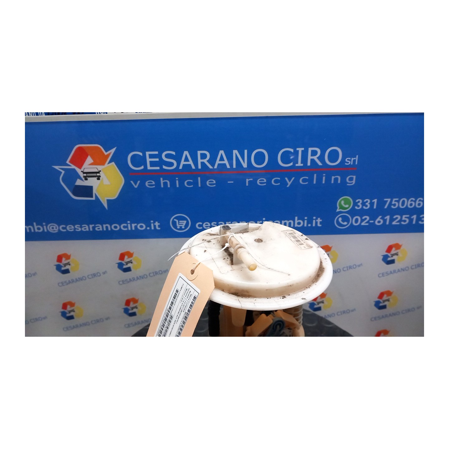 POMPA CARBURANTE C/TRASDUTTORE (GALLEGGIANTE) C/FILTRO SERBATOIO EST. 117 CITROEN C4 (B7) (09/10-04/18) 5FS 1525WT