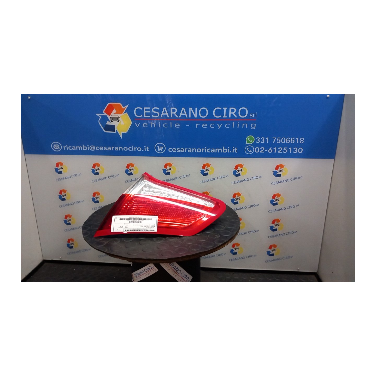 FANALE POST. PARTE INT. DX. 120 CITROEN C4 (B7) (09/10-04/18) 5FS 7453E5