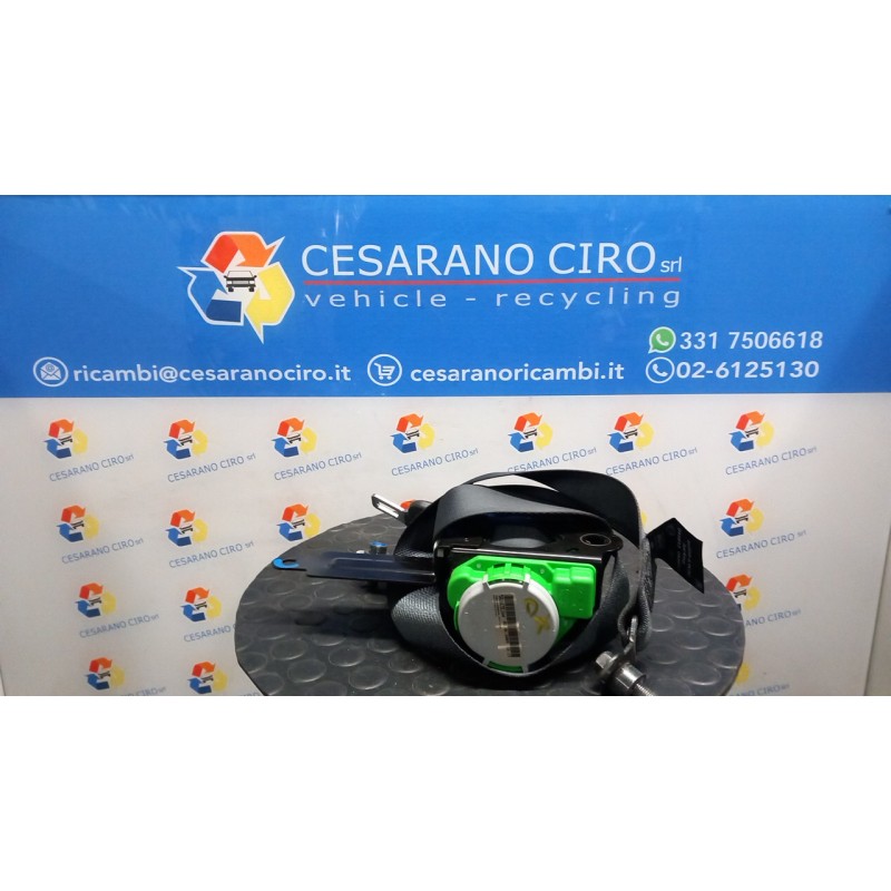 CINTURA DI SICUREZZA ANT. C/AGGANCIO DX. 130 OPEL AGILA (H08) (01/08-) K10B 93194667