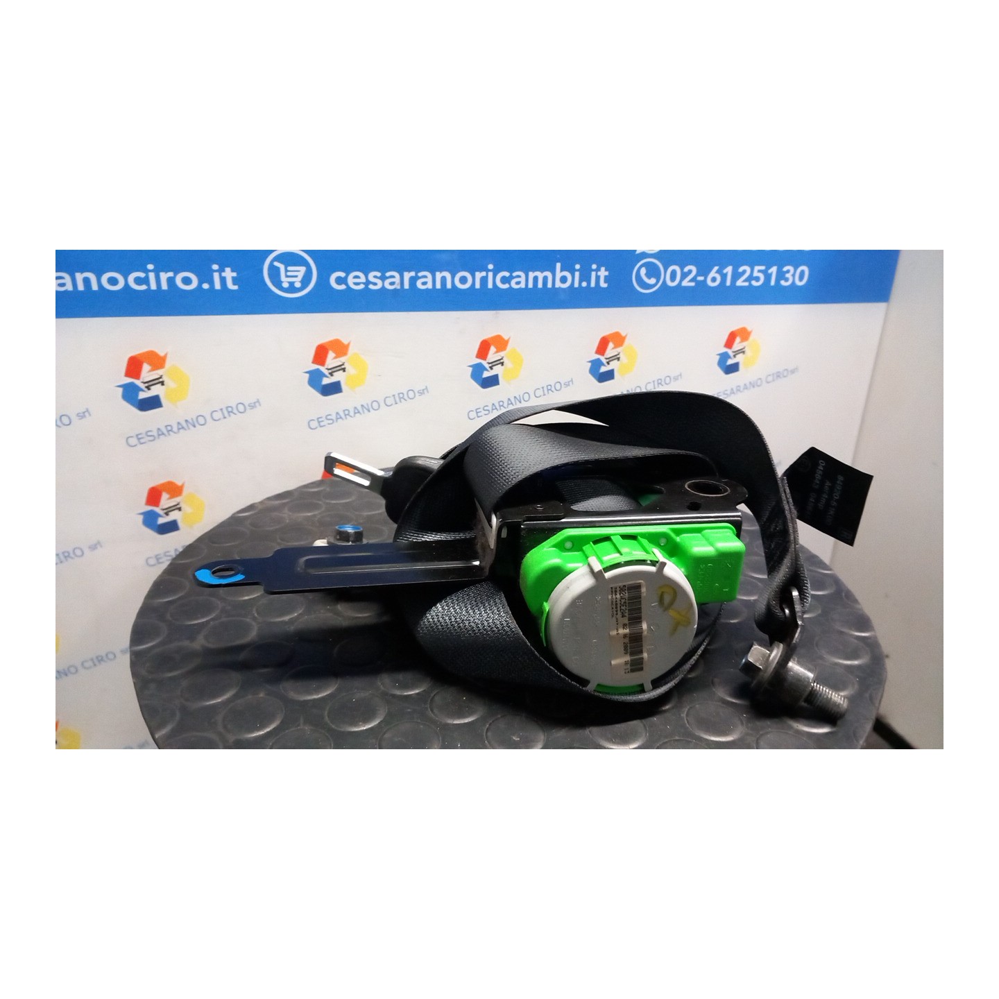 CINTURA DI SICUREZZA ANT. C/AGGANCIO DX. 130 OPEL AGILA (H08) (01/08-) K10B 93194667