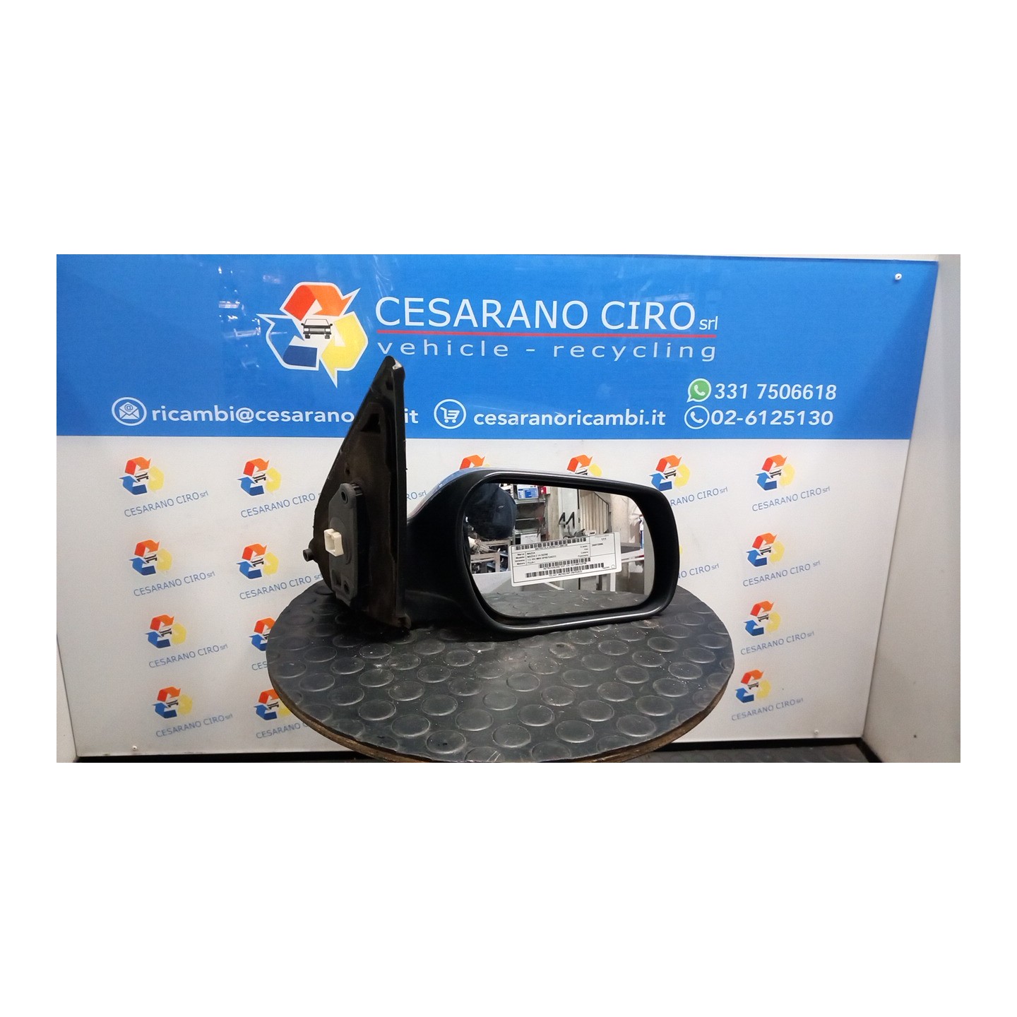 RETROVISORE EST. DX. 139 MAZDA MAZDA 2 1A SERIE (02/03-08/07 FUJA DD106912ZF00
