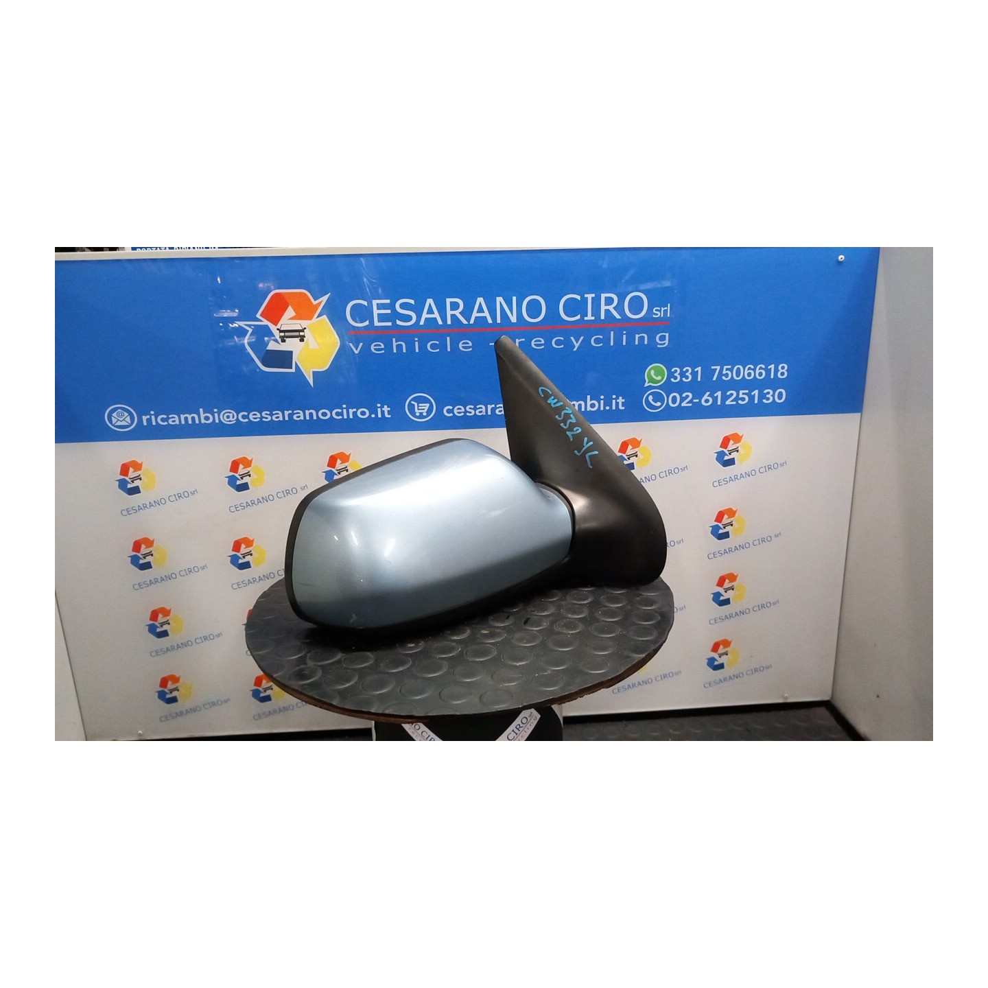 RETROVISORE EST. DX. 139 MAZDA MAZDA 2 1A SERIE (02/03-08/07 FUJA DD106912ZF00