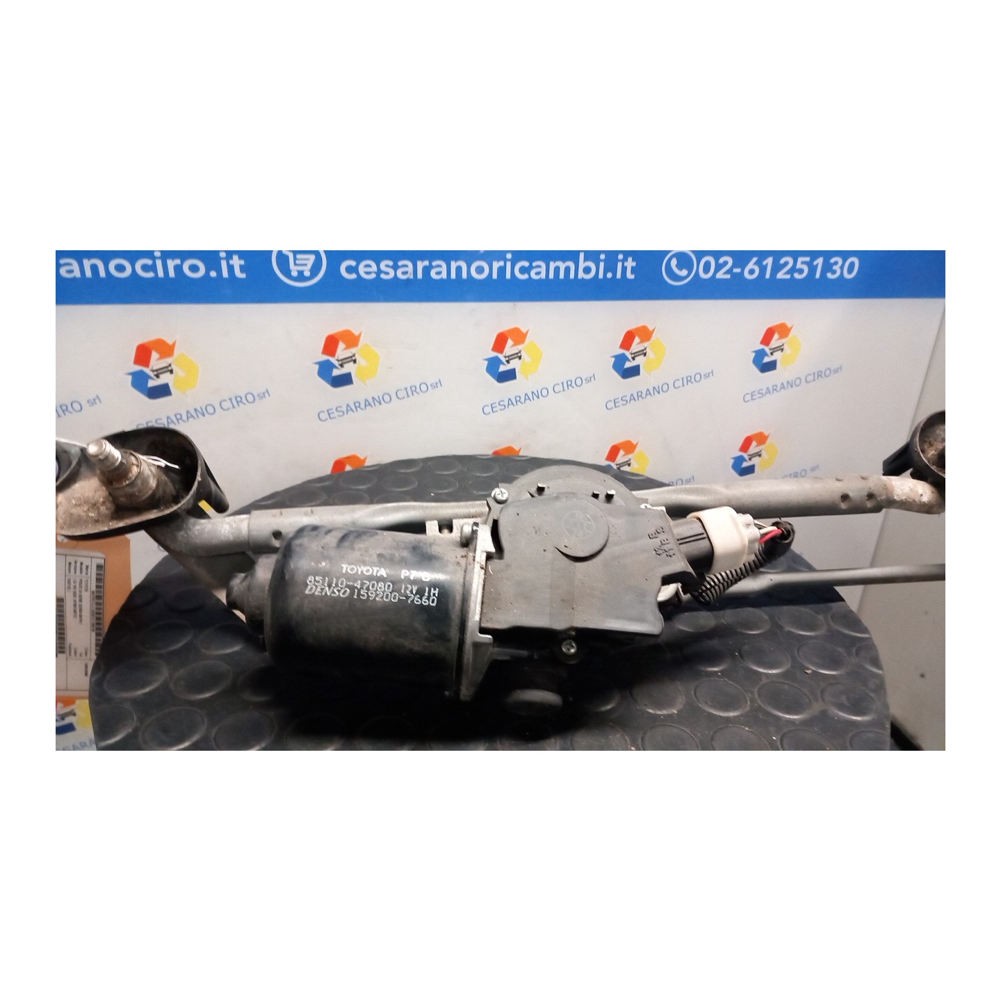 MECCANISMO TERGIPARABREZZA 148 TOYOTA PRIUS 2A SERIE (02/04-06/10) 1NZFXE 8515047090