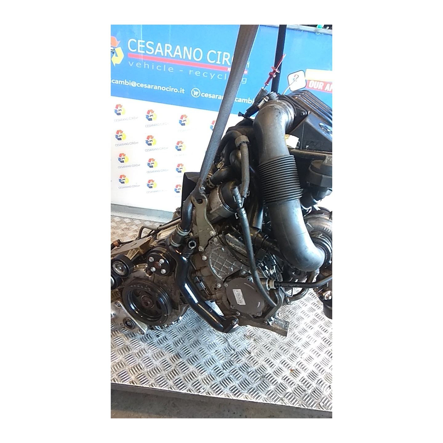 MOTORE COMPL. 157 MERCEDES-BENZ CLASSE A (W/C169) (07/04-04/13 640940 A6400105000