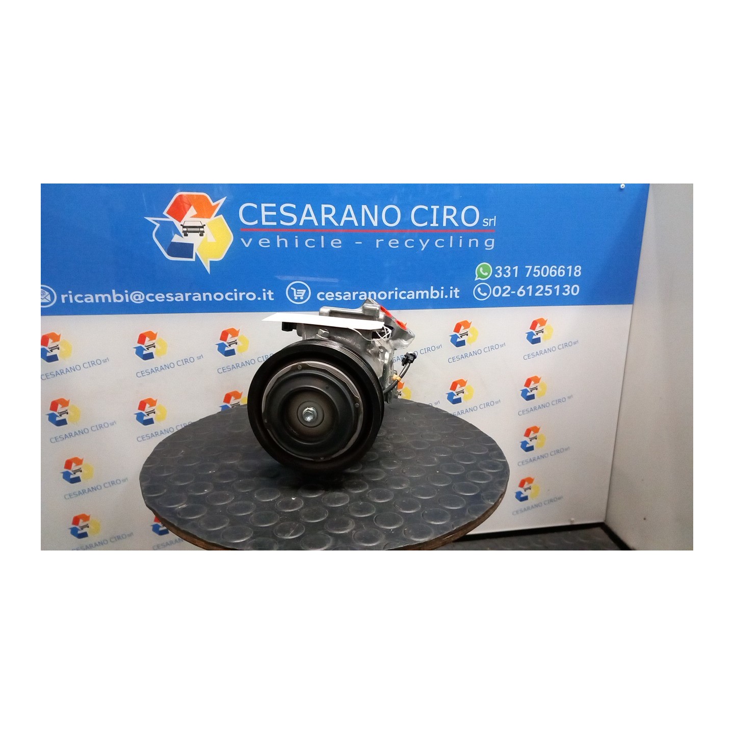 COMPRESSORE A/C 165 NISSAN QASHQAI (J11E) (01/14-03/18) K9K 926004EA0A