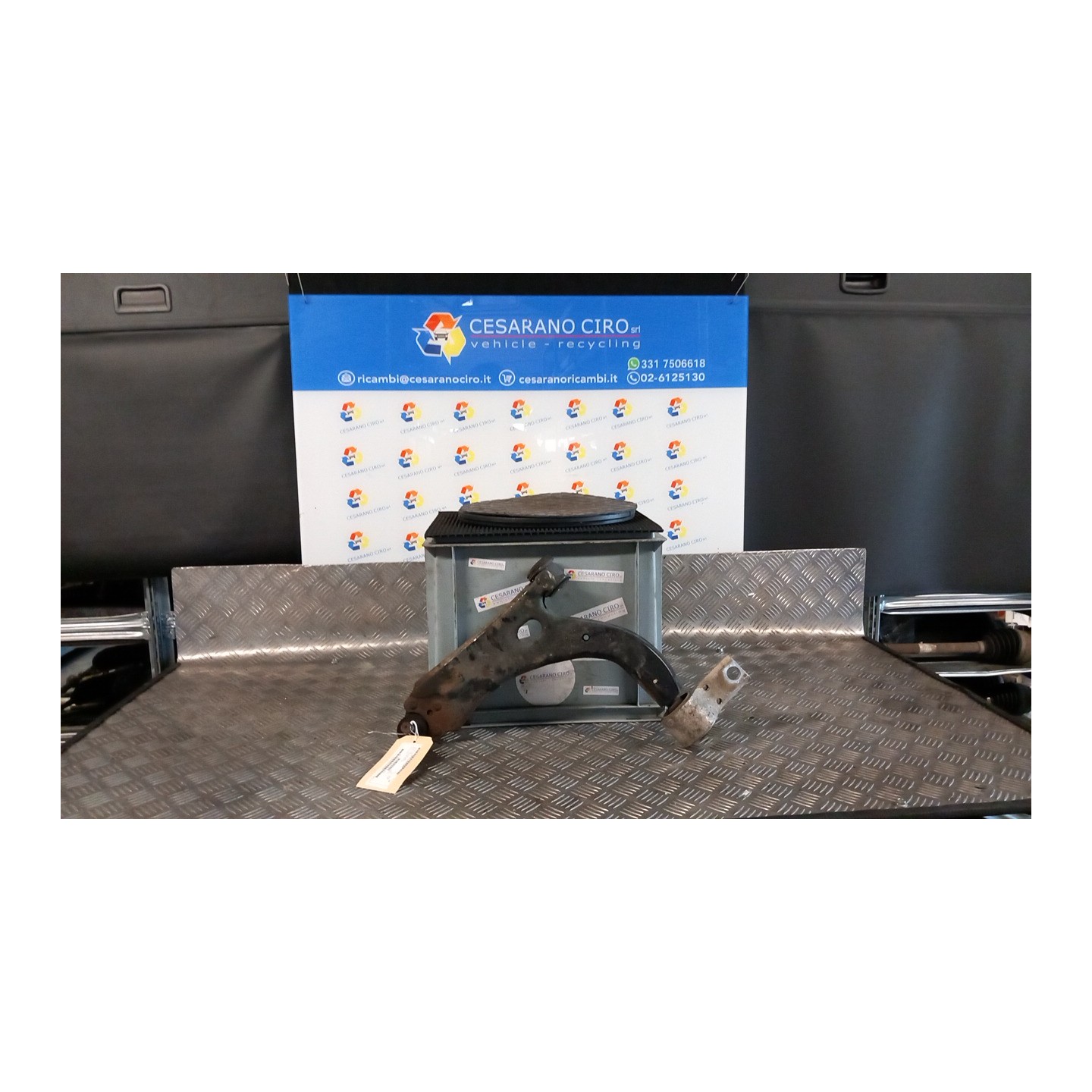 BRACCIO OSCILLANTE SOSP. ANT. SX. 187 FORD FUSION (CBK) (09/02-) F6JA 1436170