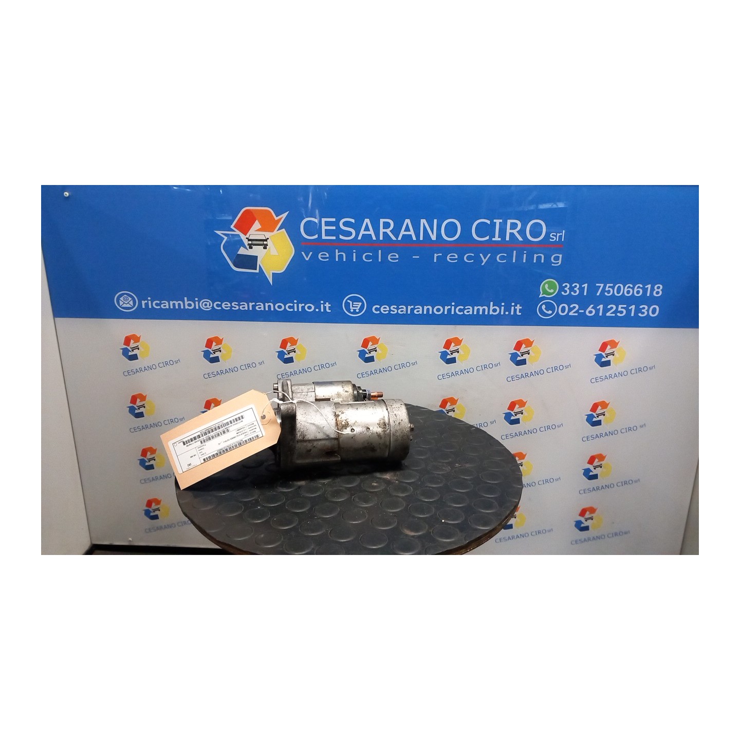 MOTORINO AVVIAMENTO BOSCH,T.373928-,ROTAZIONE 029 FIAT PANDA (2Q) (09/03-12/10) 188A4000 71794760