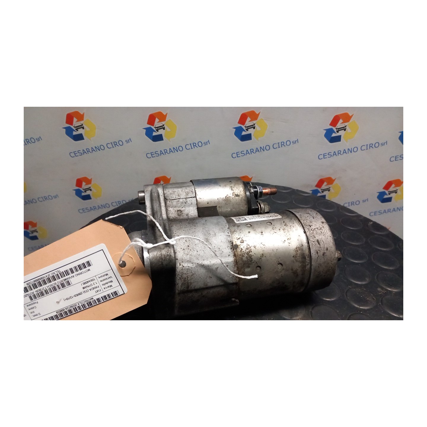 MOTORINO AVVIAMENTO BOSCH,T.373928-,ROTAZIONE 029 FIAT PANDA (2Q) (09/03-12/10) 188A4000 71794760