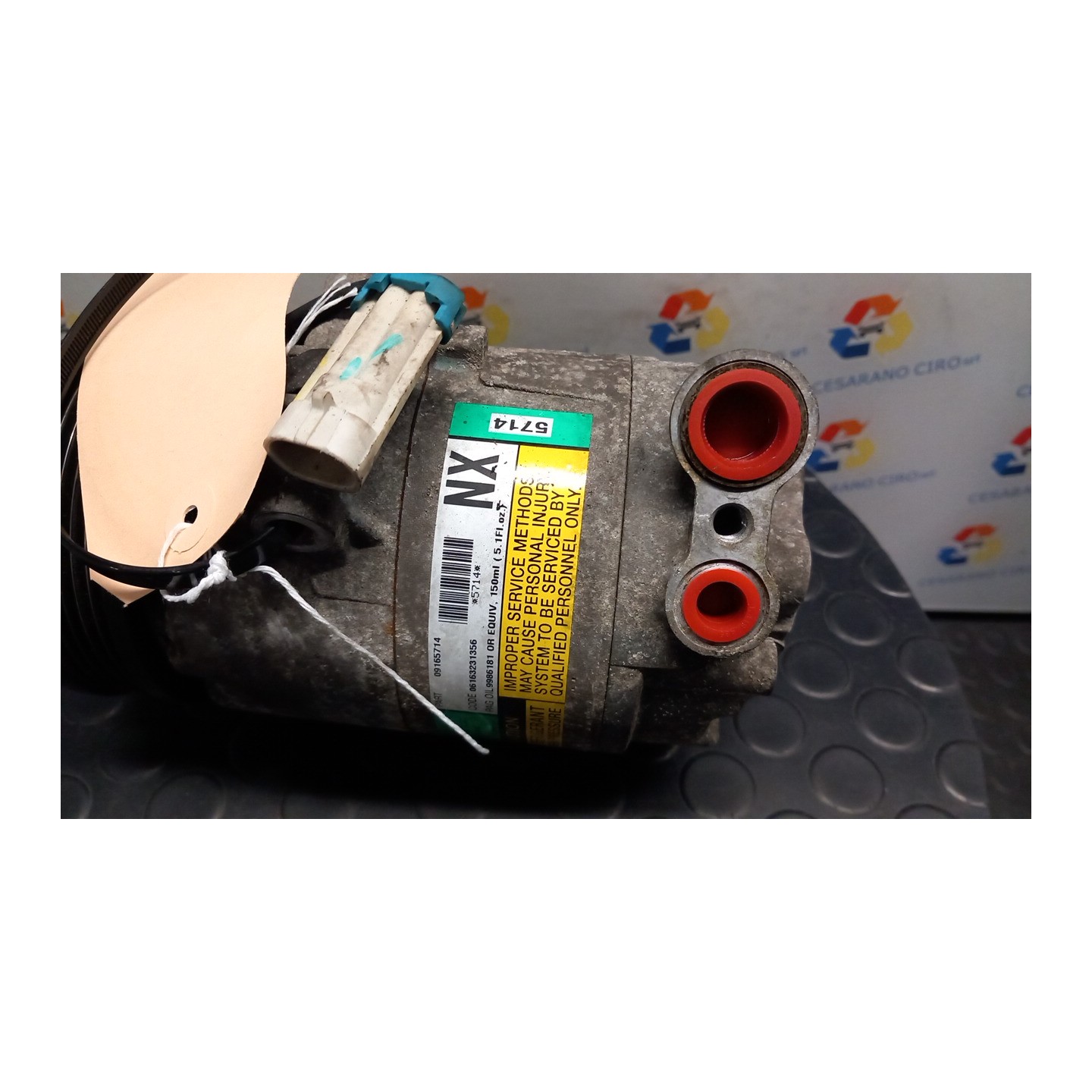 COMPRESSORE A/C 005 OPEL MERIVA (X03) (03/03-12/10) Z18XE 13205197