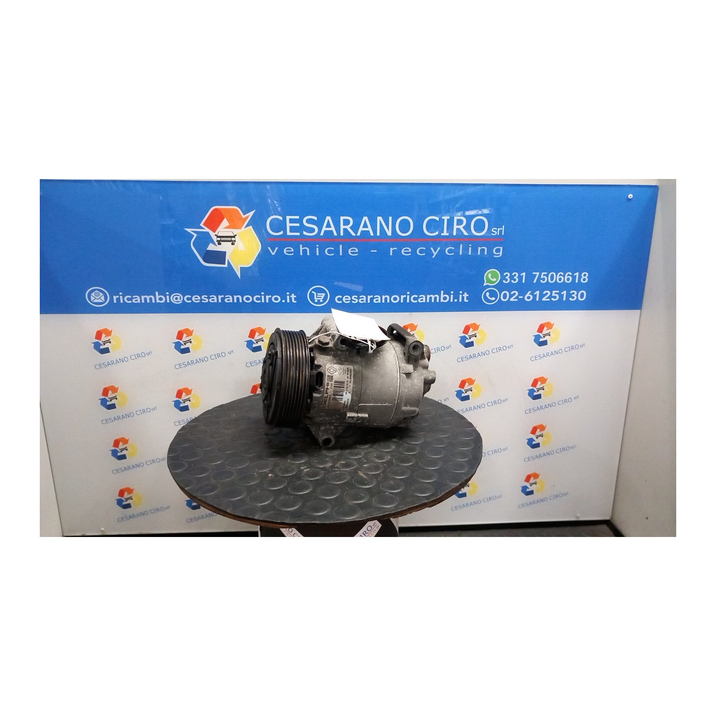 COMPRESSORE A/C 007 RENAULT SCENIC 2A SERIE (06/03-08/09) F9QE8 7701066954