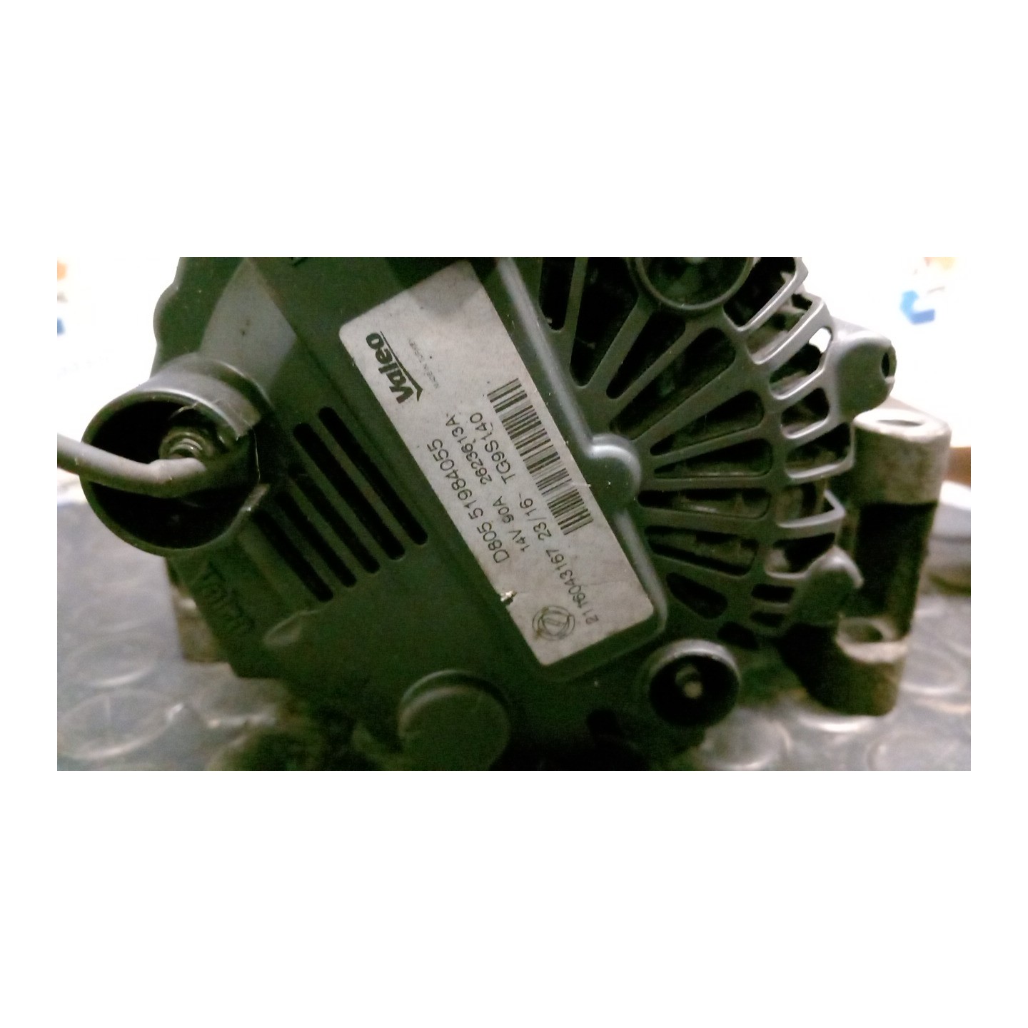 ALTERNATORE 105AMP 028 FIAT FIORINO (3N) (10/07-04/16) 199A9000 51984057