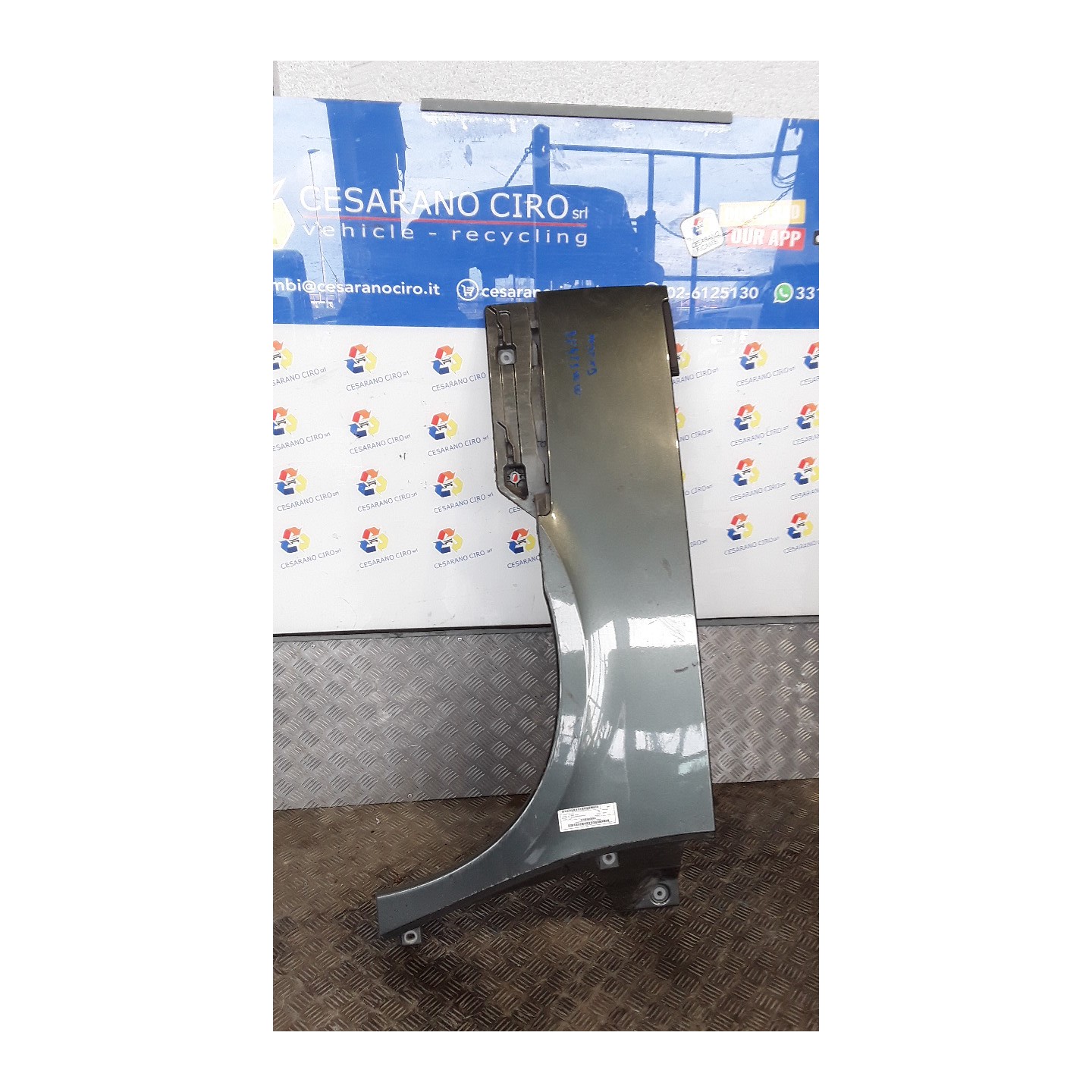 PARAFANGO POST. PARTE INF. DX. 038 PEUGEOT 807 (09/02-10/13) 4HW 8526W6