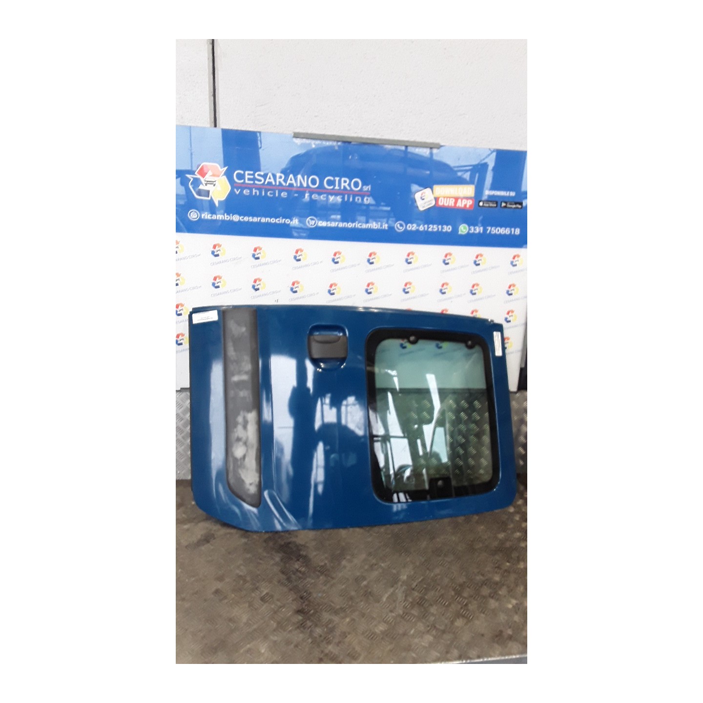 PORTA POST. SX. 042 RENAULT KANGOO (08/97-04/03) D7FD7 7751473602